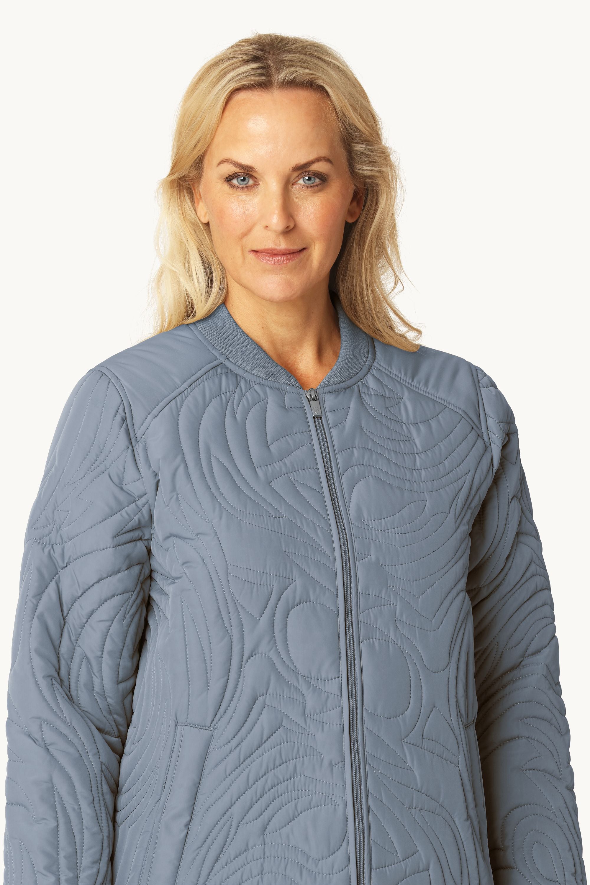 Steppjacke - Grey Blue