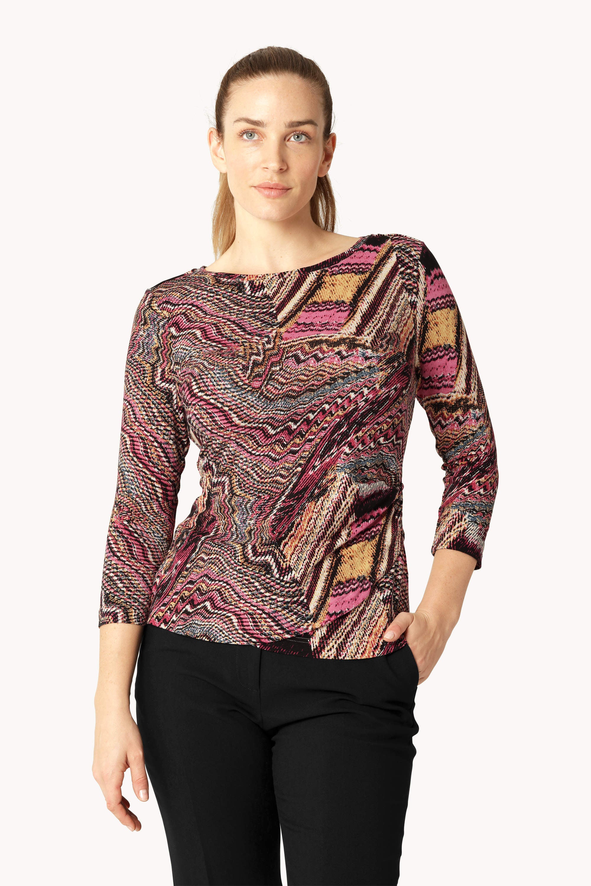 Elisa Seashell Blouse - Rosy Pink