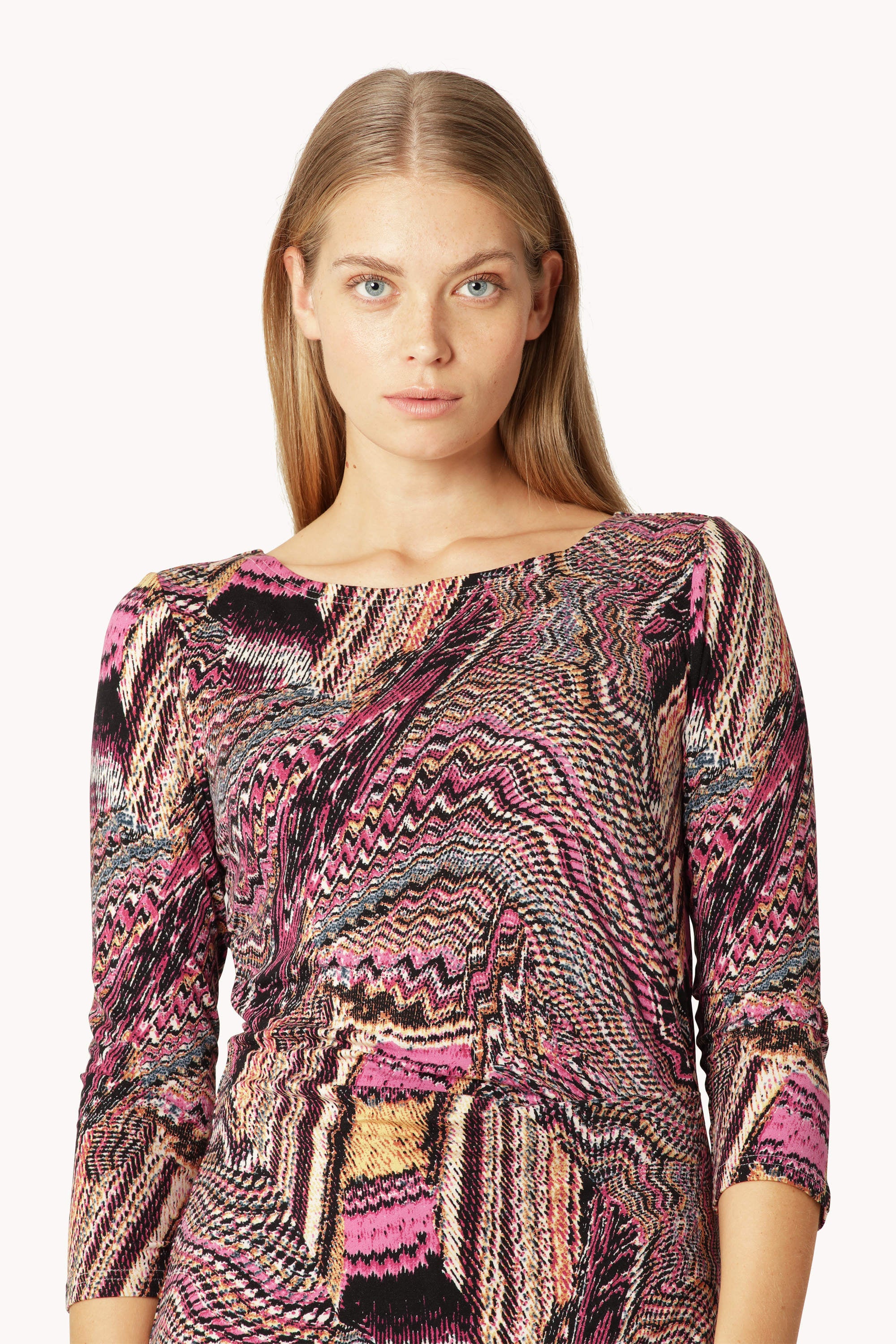 Elisa Seashell Knot Dress - Rosy Pink