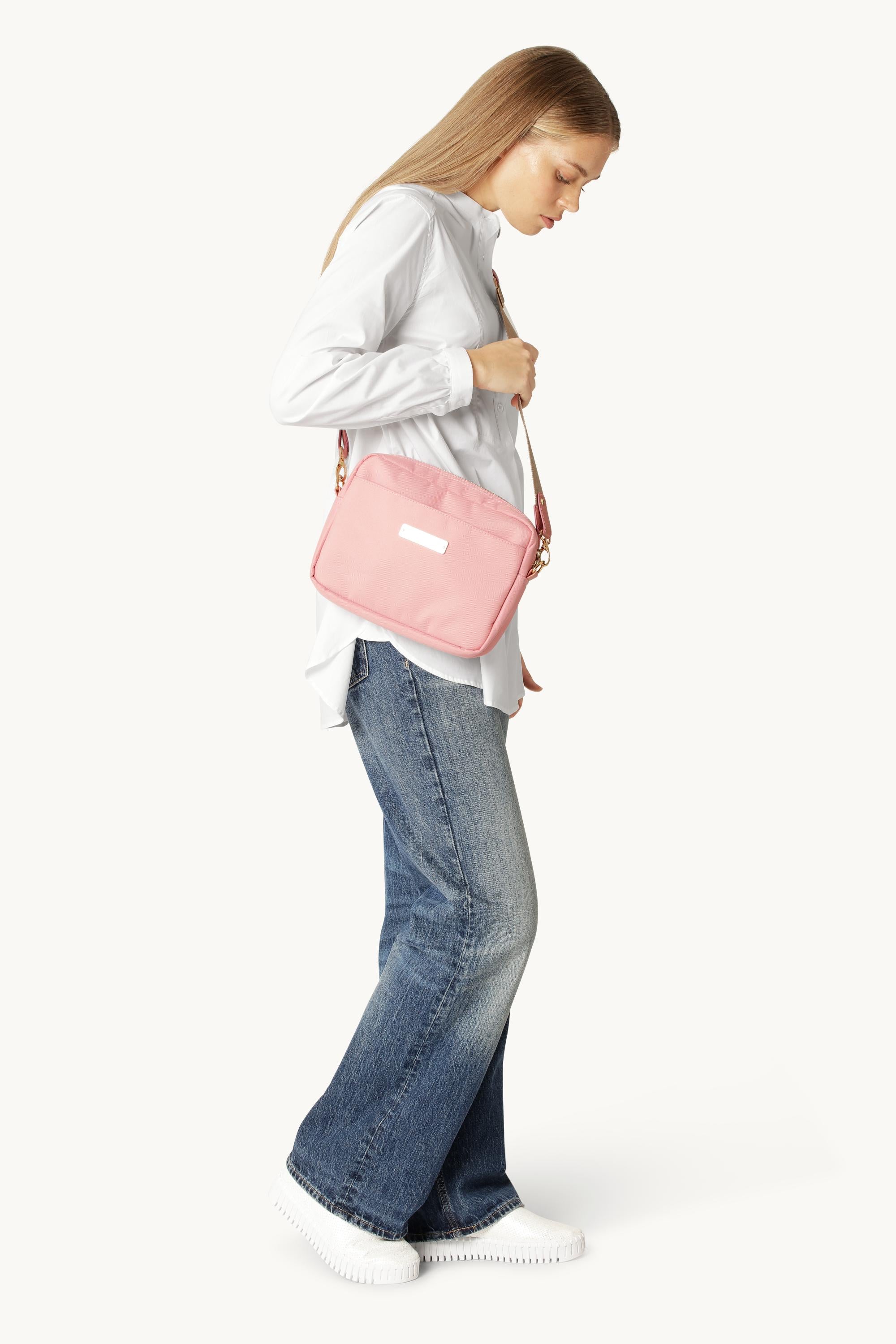Reise Crossbody Tasche - Adobe Rose