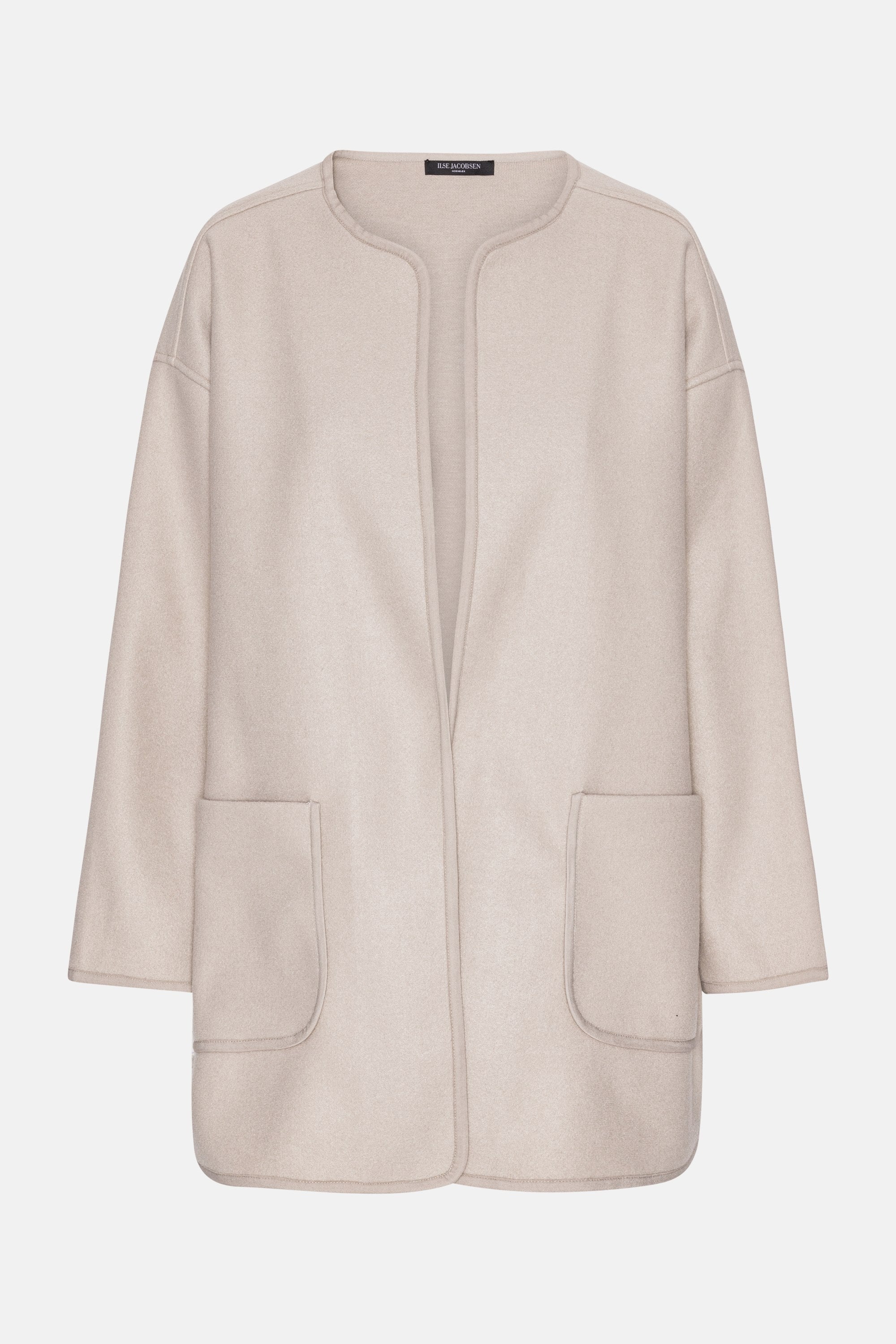 Gefilzte Casual Jacke - White Pepper