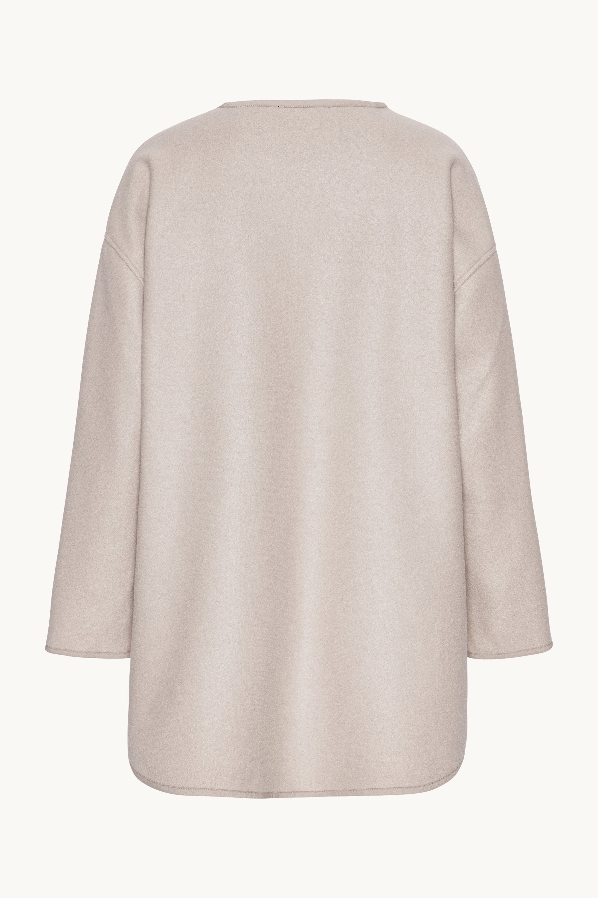 Gefilzte Casual Jacke - White Pepper