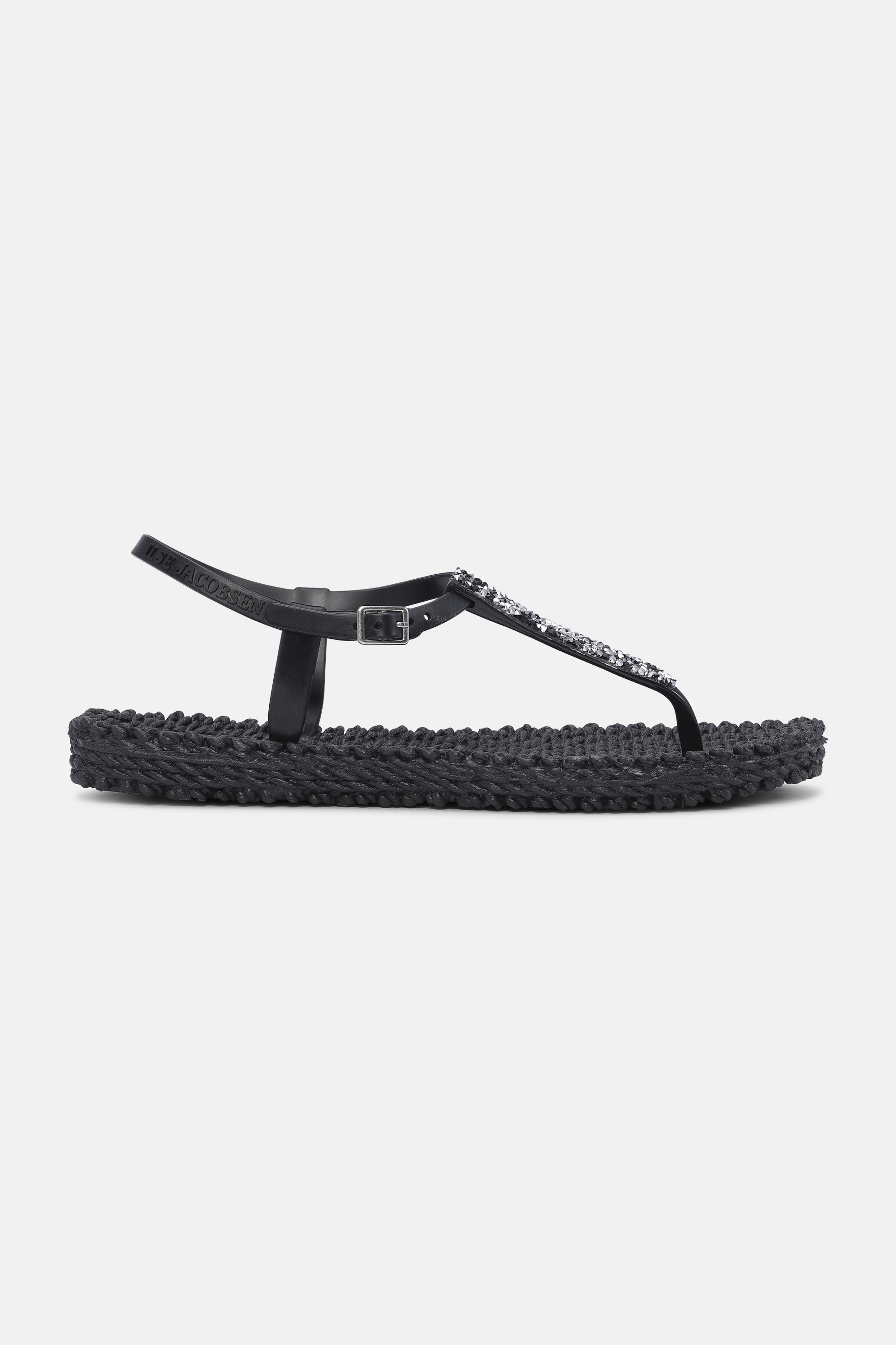 Ilse Jacobsen Hornbæk Footwear Flip Flops Strasssteinen Flip-flops 001 Black