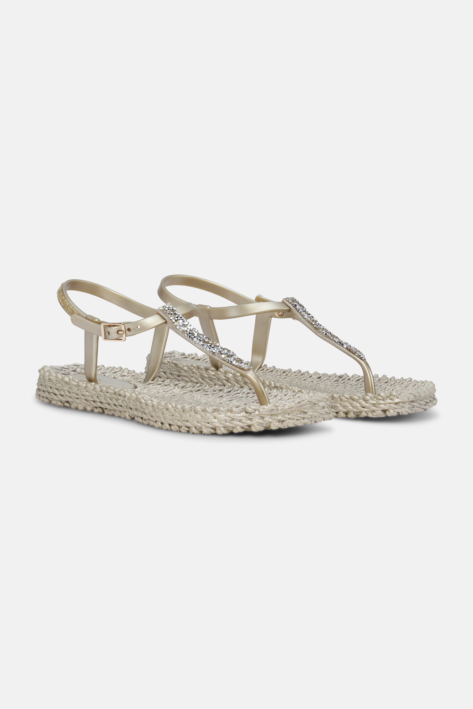 Ilse Jacobsen Hornbæk Footwear Flip Flops Strasssteinen Flip-flops 780 Platin