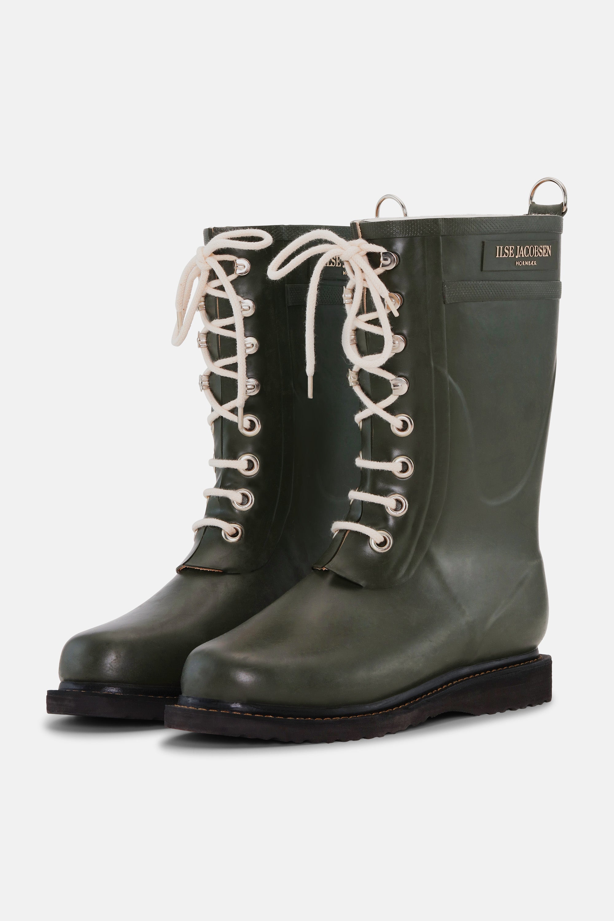 Ilse Jacobsen Hornbæk Footwear Halbhohe Gummistiefel Rain boots 41 Army