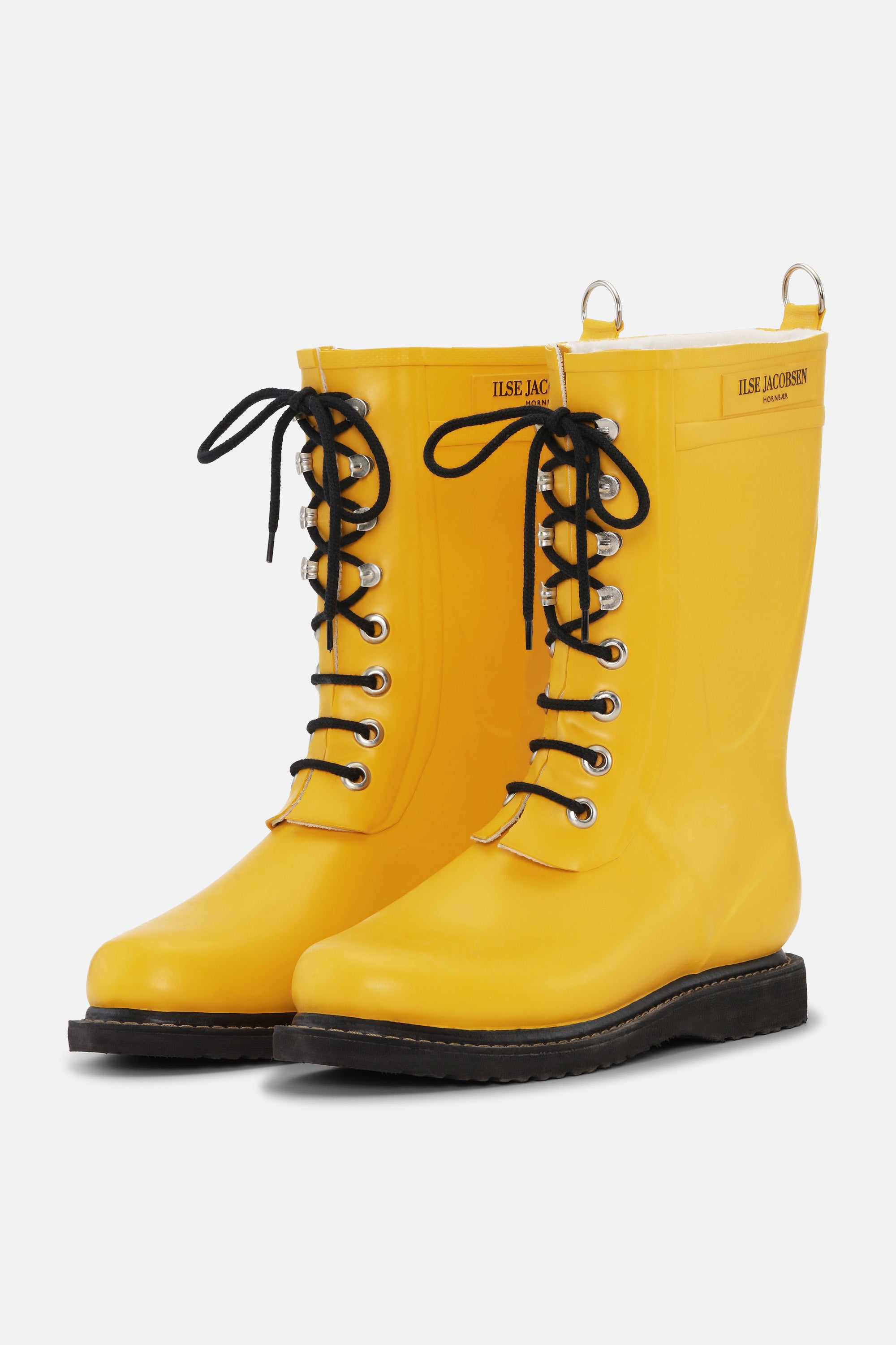 Ilse Jacobsen Hornbæk Footwear Halbhohe Gummistiefel Rain boots 808 Cyber Yellow
