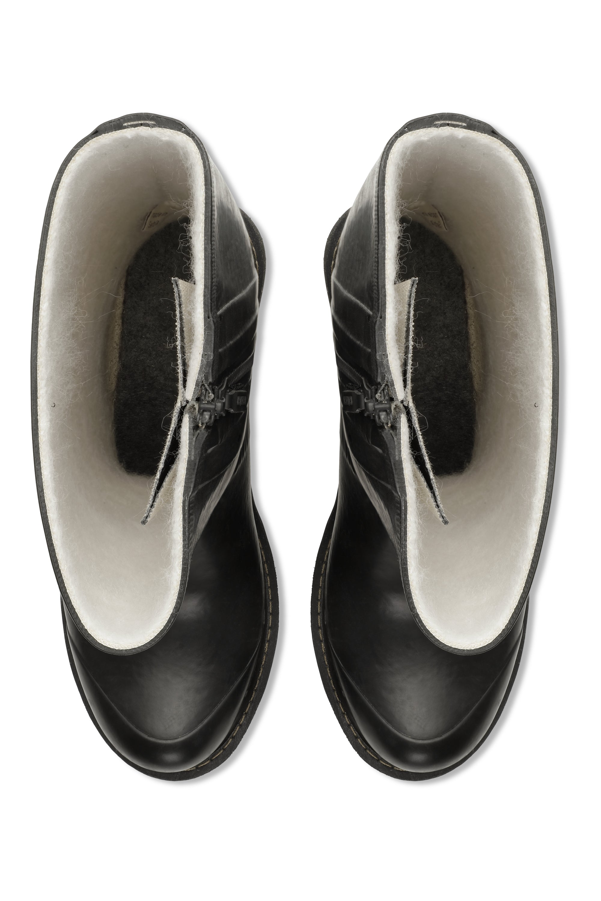 Ilse Jacobsen Hornbæk Footwear Halbhohe Gummistiefel Mit Reißverschluss Rain boots 001 Black