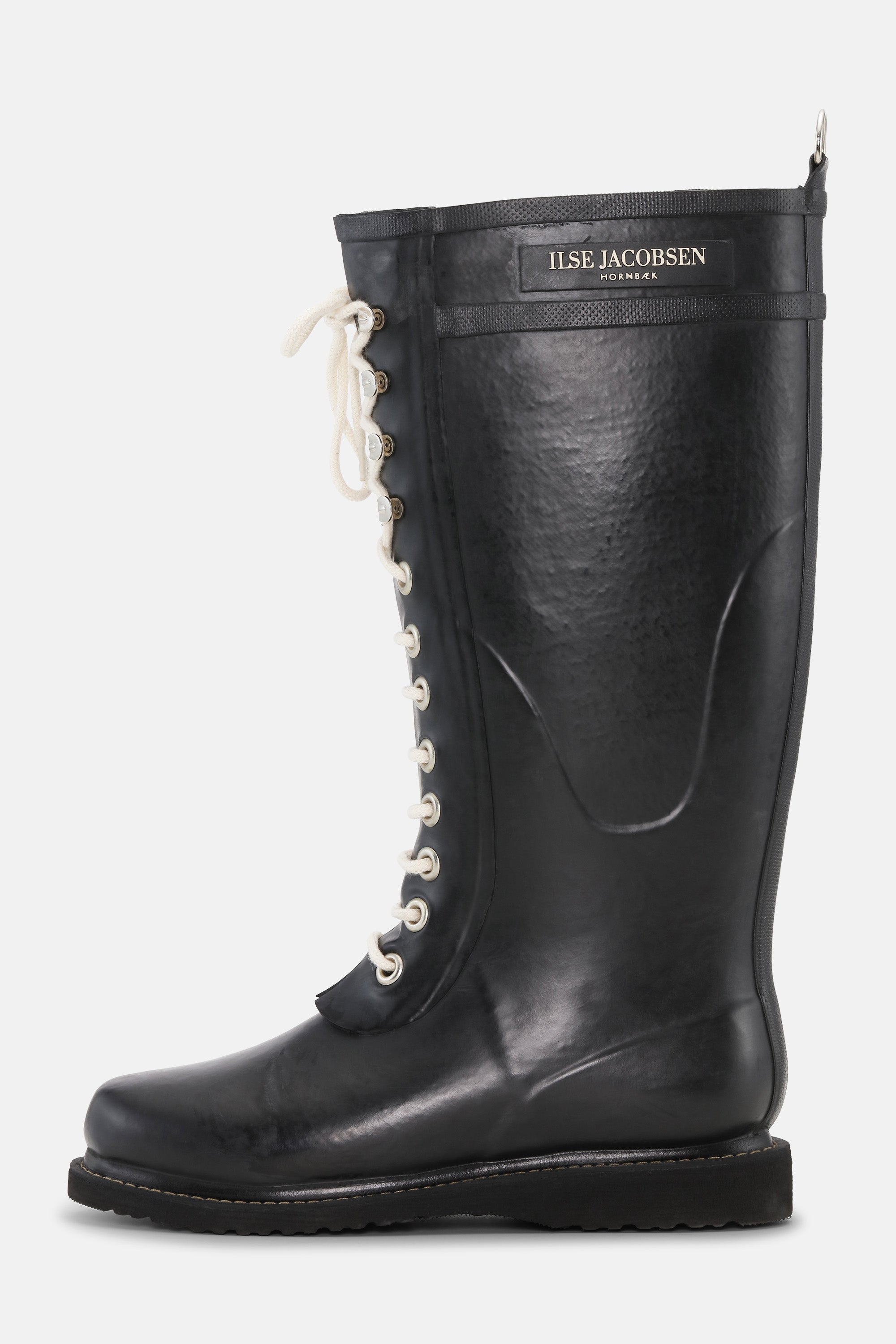 Ilse Jacobsen Hornbæk Footwear  Hohe Gummistiefel Rain boots 01 Black
