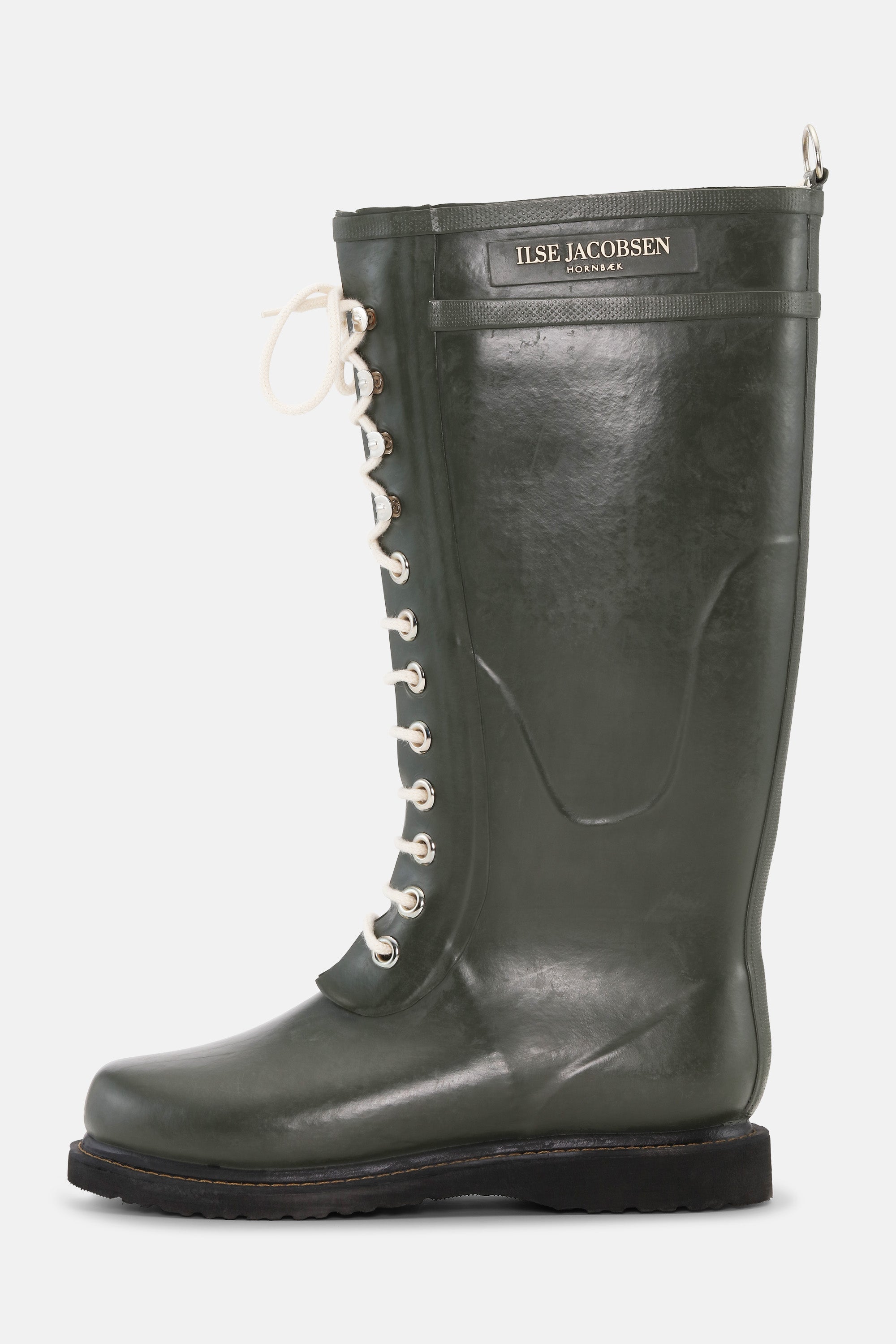 Ilse Jacobsen Hornbæk Footwear  Hohe Gummistiefel Rain boots 41 Army