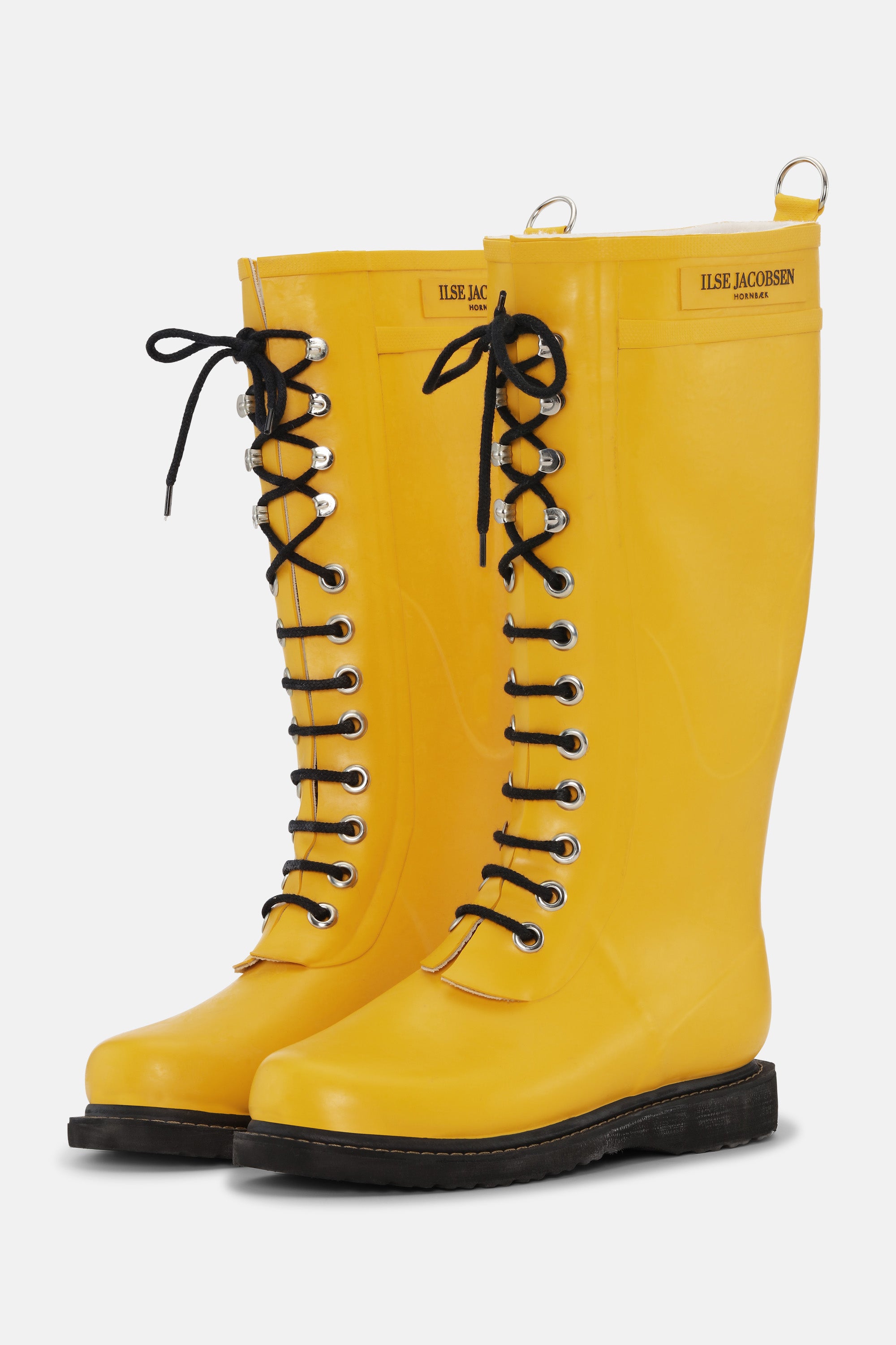 Ilse Jacobsen Hornbæk Footwear  Hohe Gummistiefel Rain boots 808 Cyber Yellow