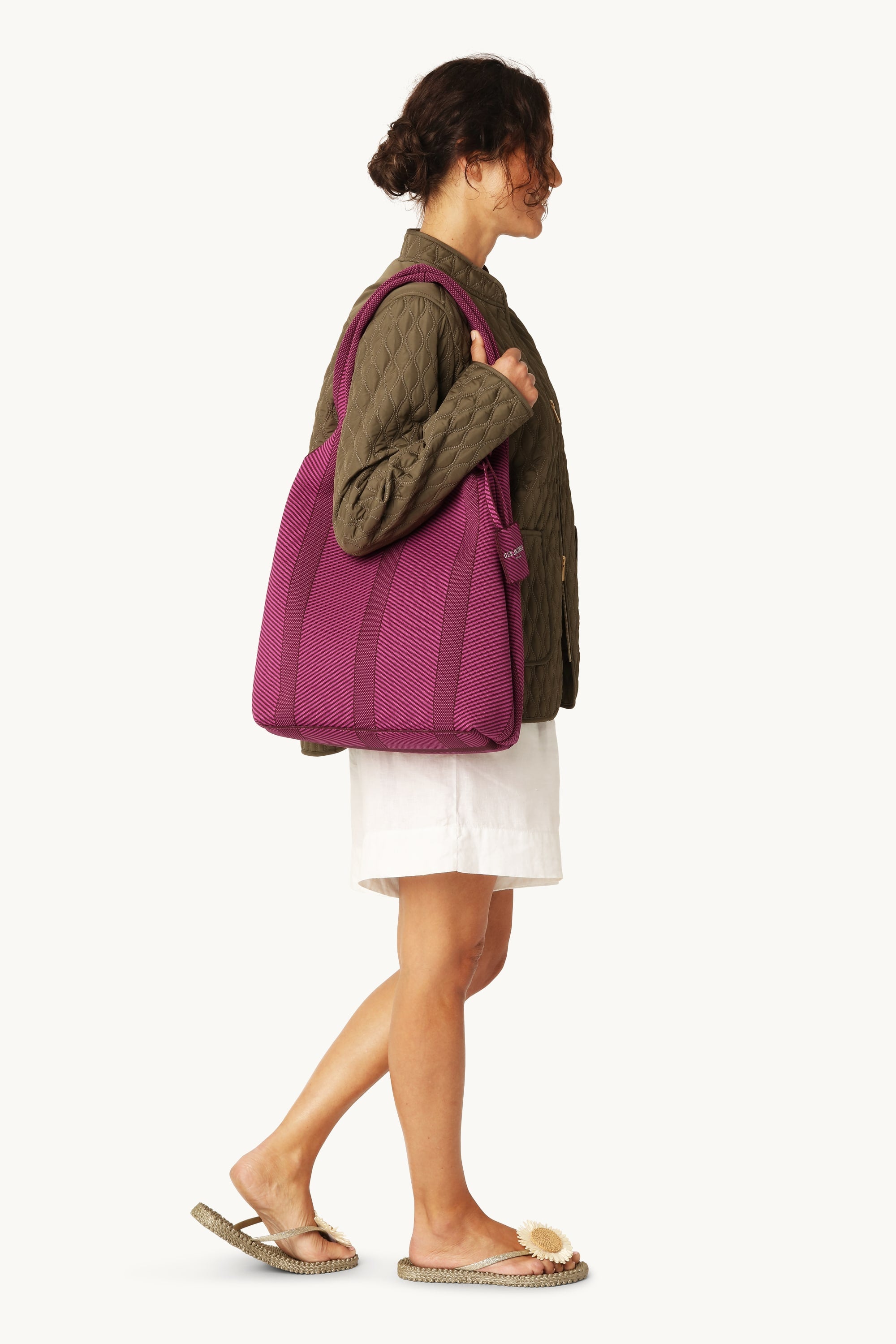 Knitted Bag - Opera Mauve Magenta Haze