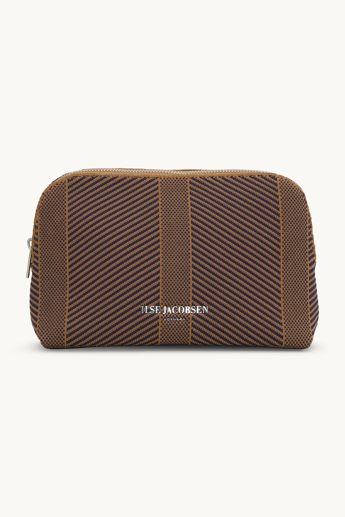 Gestrickte Kosmetiktasche - Dark Indigo Buckthorn Brown