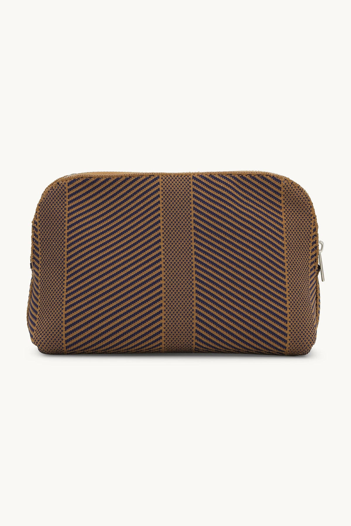 Gestrickte Kosmetiktasche - Dark Indigo Buckthorn Brown
