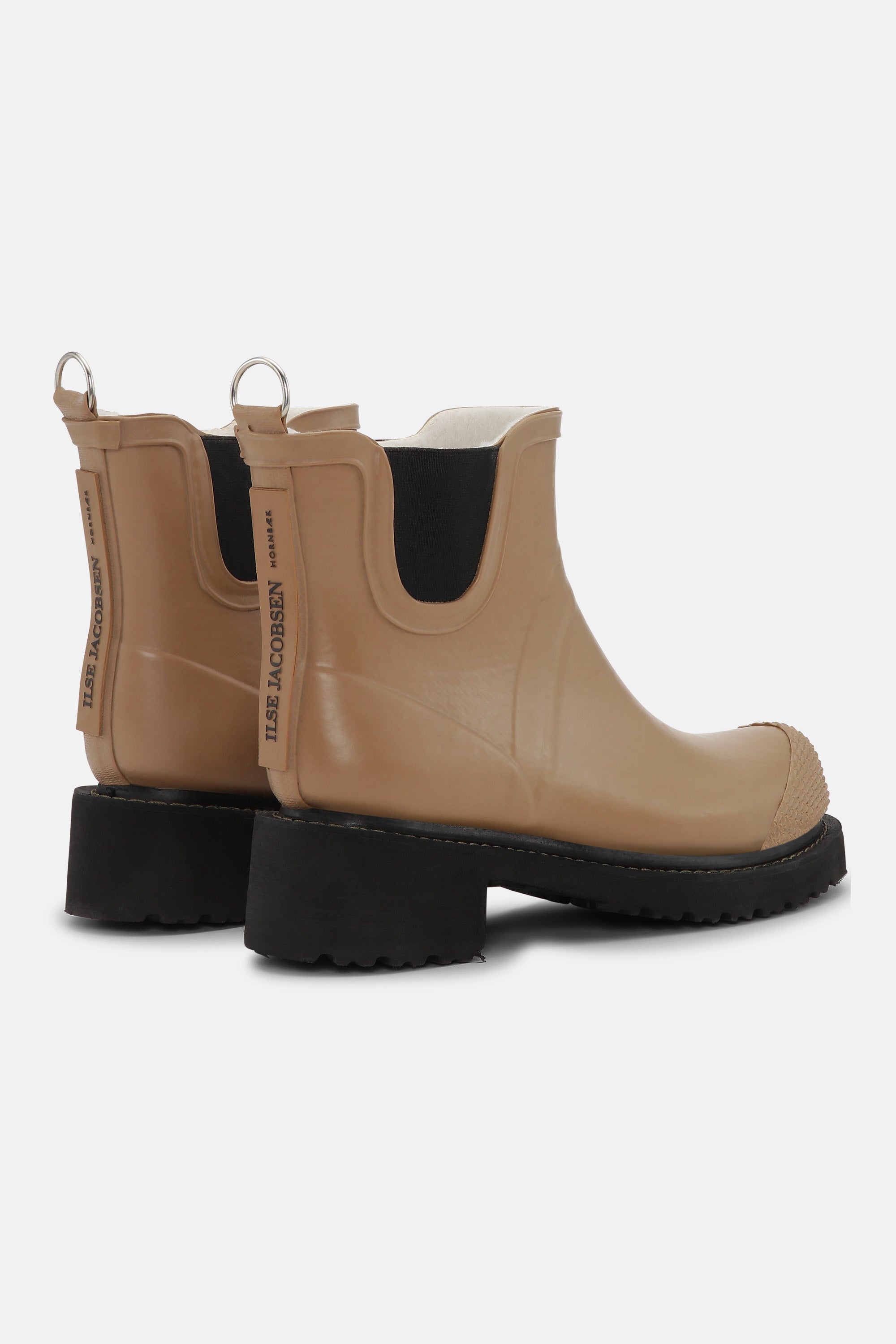 Ilse Jacobsen Hornbæk Footwear Kurze Gummistiefel Hohem Absatz Rain boots 224 Otter