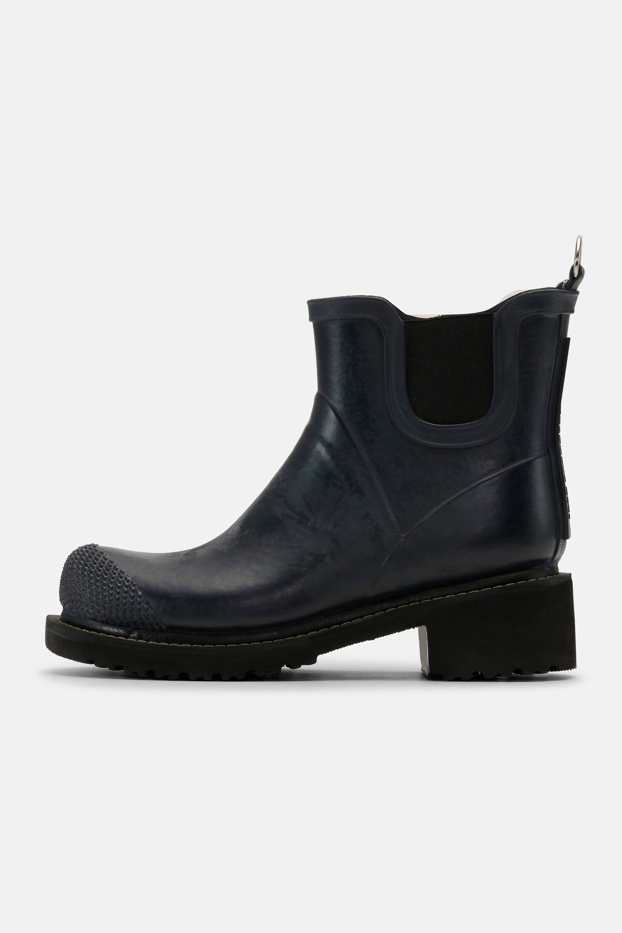Ilse Jacobsen Hornbæk Footwear Kurze Gummistiefel Hohem Absatz Rain boots 660 Dark Indigo