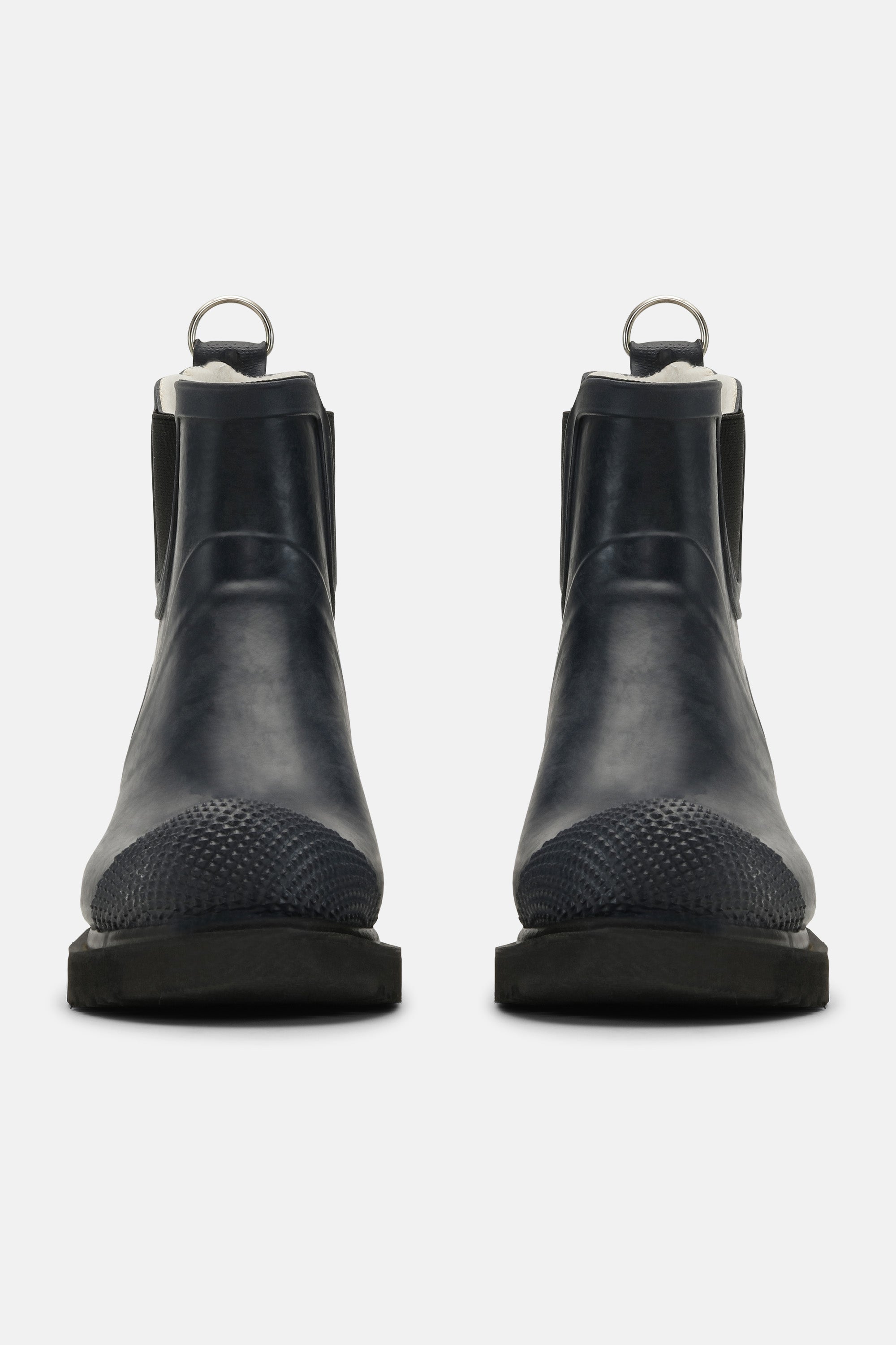 Ilse Jacobsen Hornbæk Footwear Kurze Gummistiefel Hohem Absatz Rain boots 660 Dark Indigo