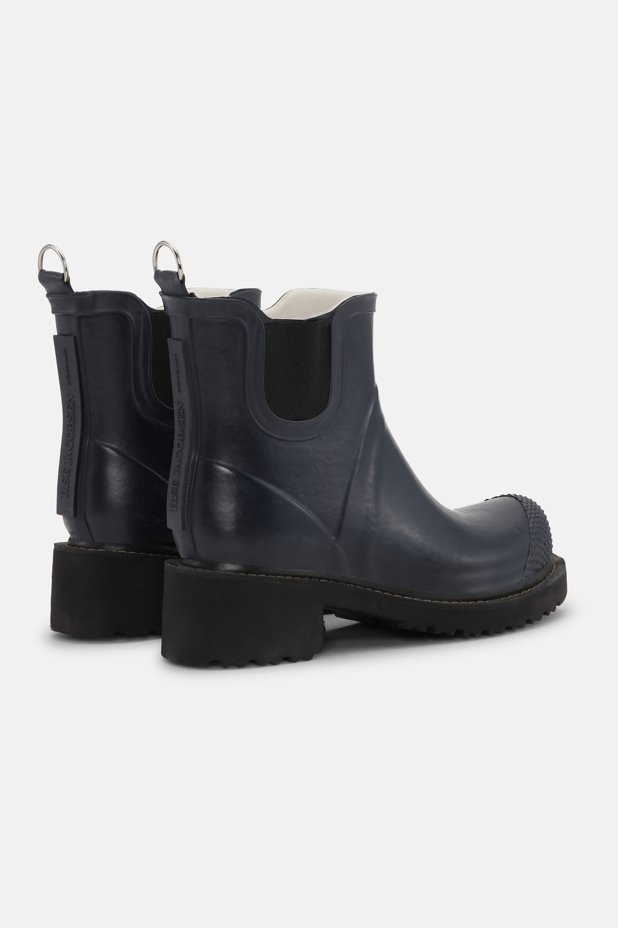 Ilse Jacobsen Hornbæk Footwear Kurze Gummistiefel Hohem Absatz Rain boots 660 Dark Indigo