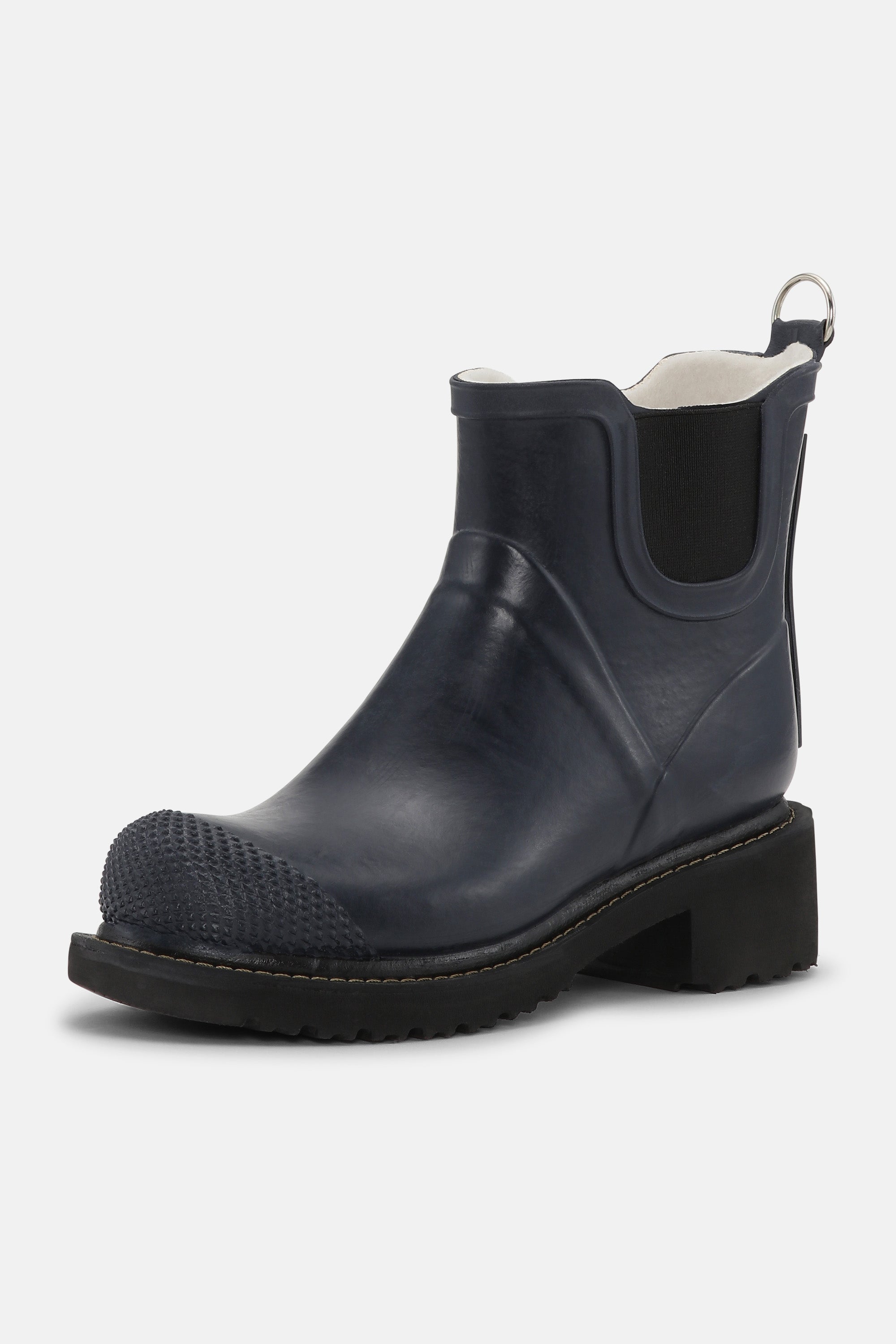 Ilse Jacobsen Hornbæk Footwear Kurze Gummistiefel Hohem Absatz Rain boots 660 Dark Indigo