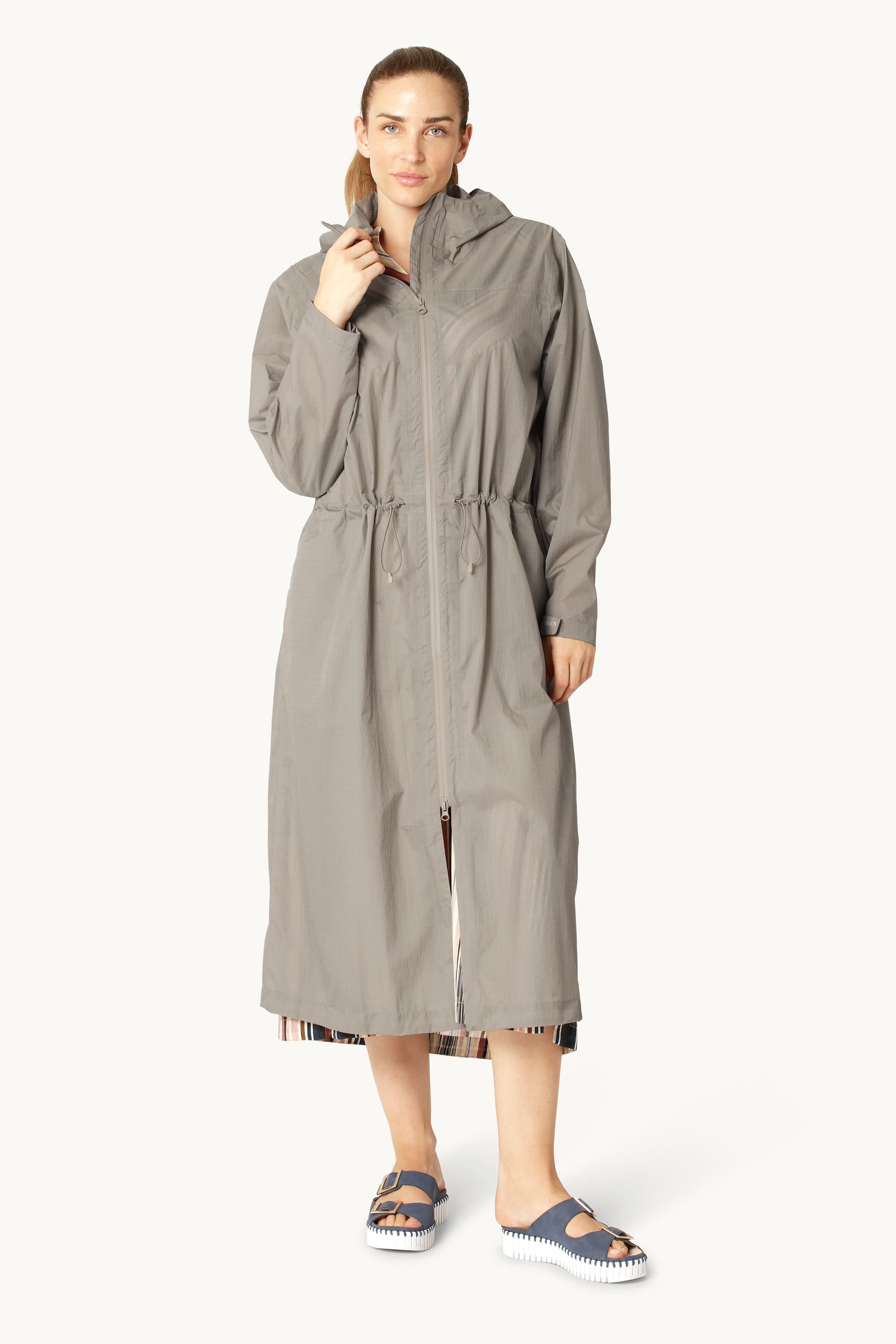 Windbreaker Regenparka - Greige