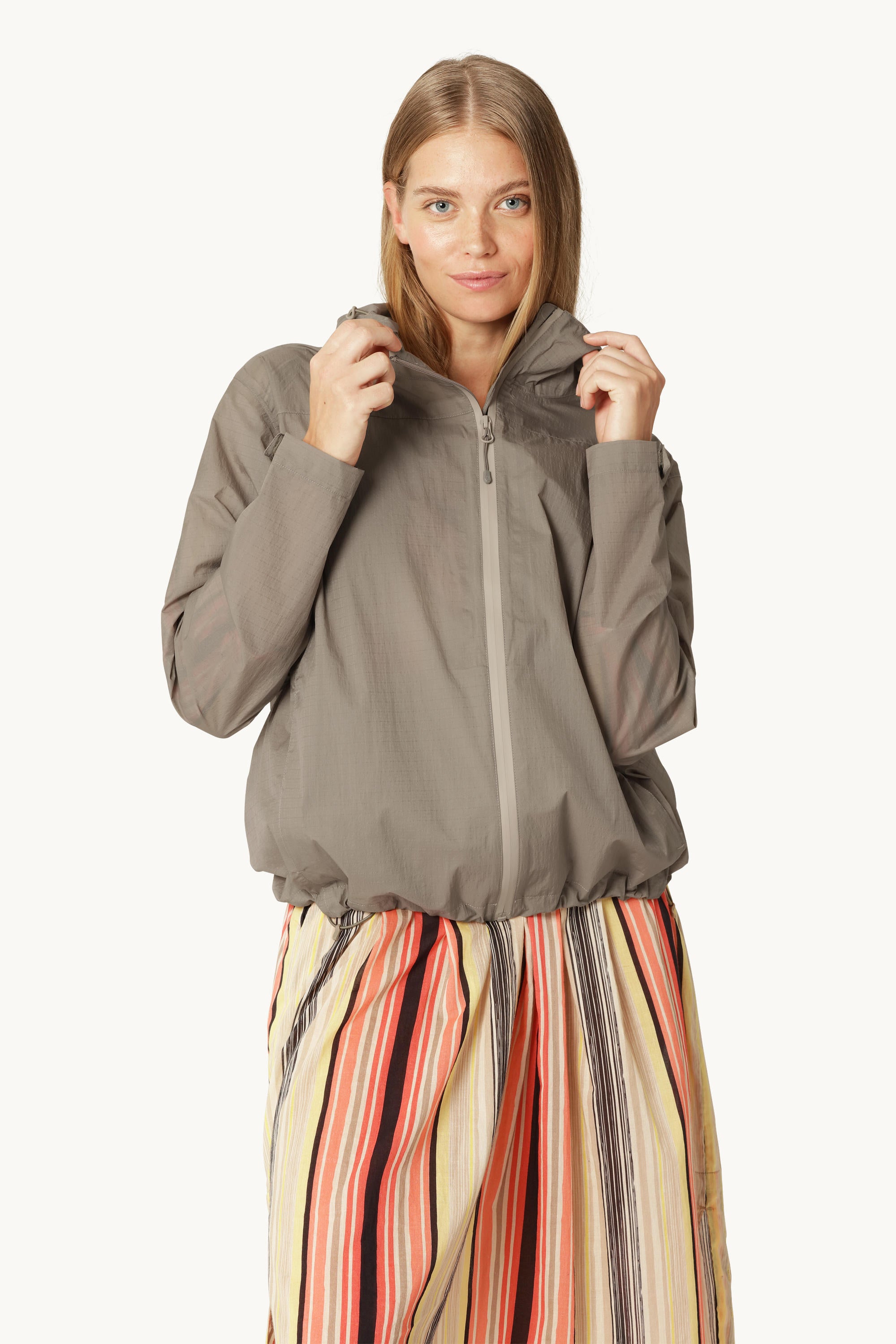 Windbreaker Regenjacke - Greige