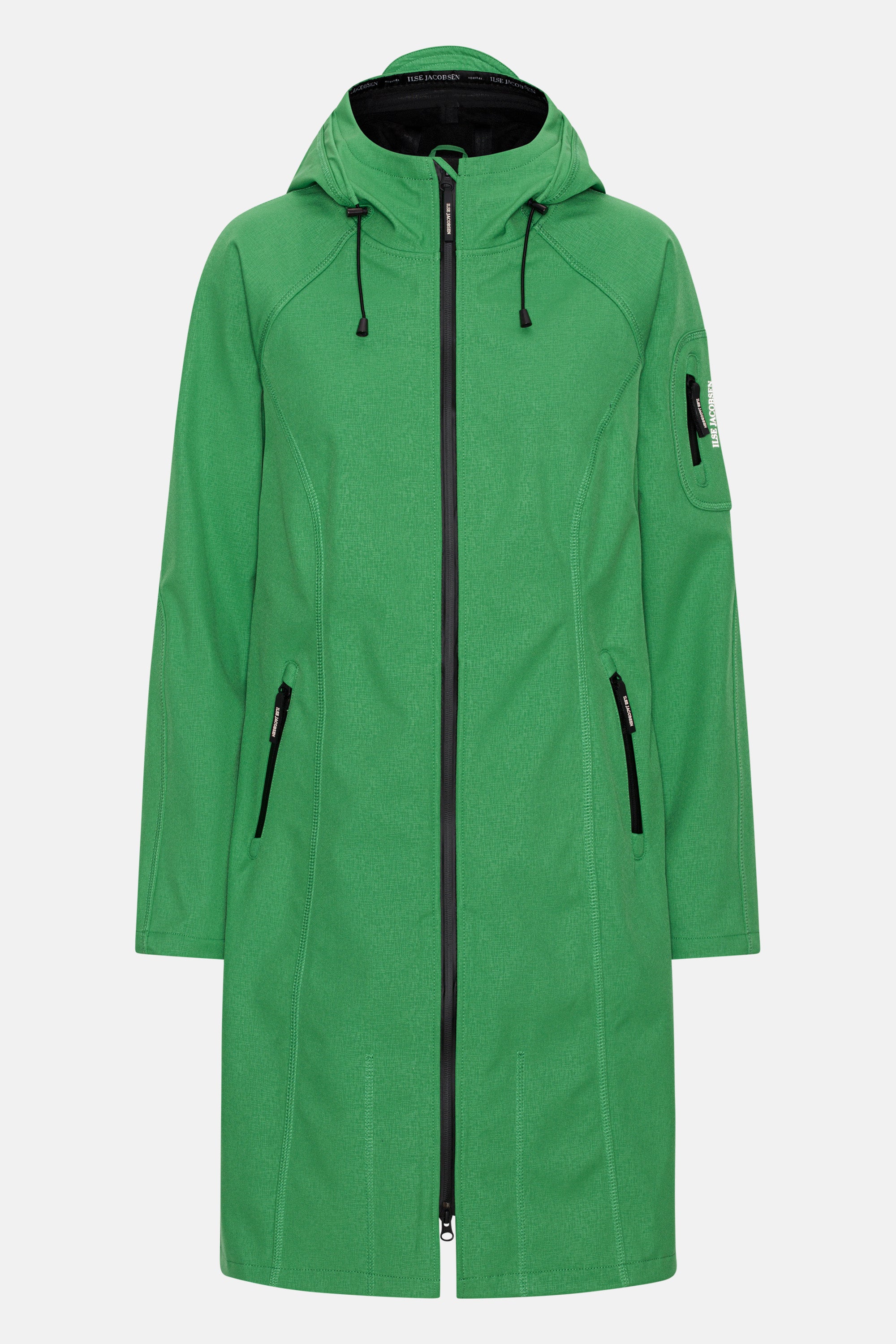 Ilse Jacobsen Hornbæk Rain Langer Regenmantel Raincoat 473 Evergreen