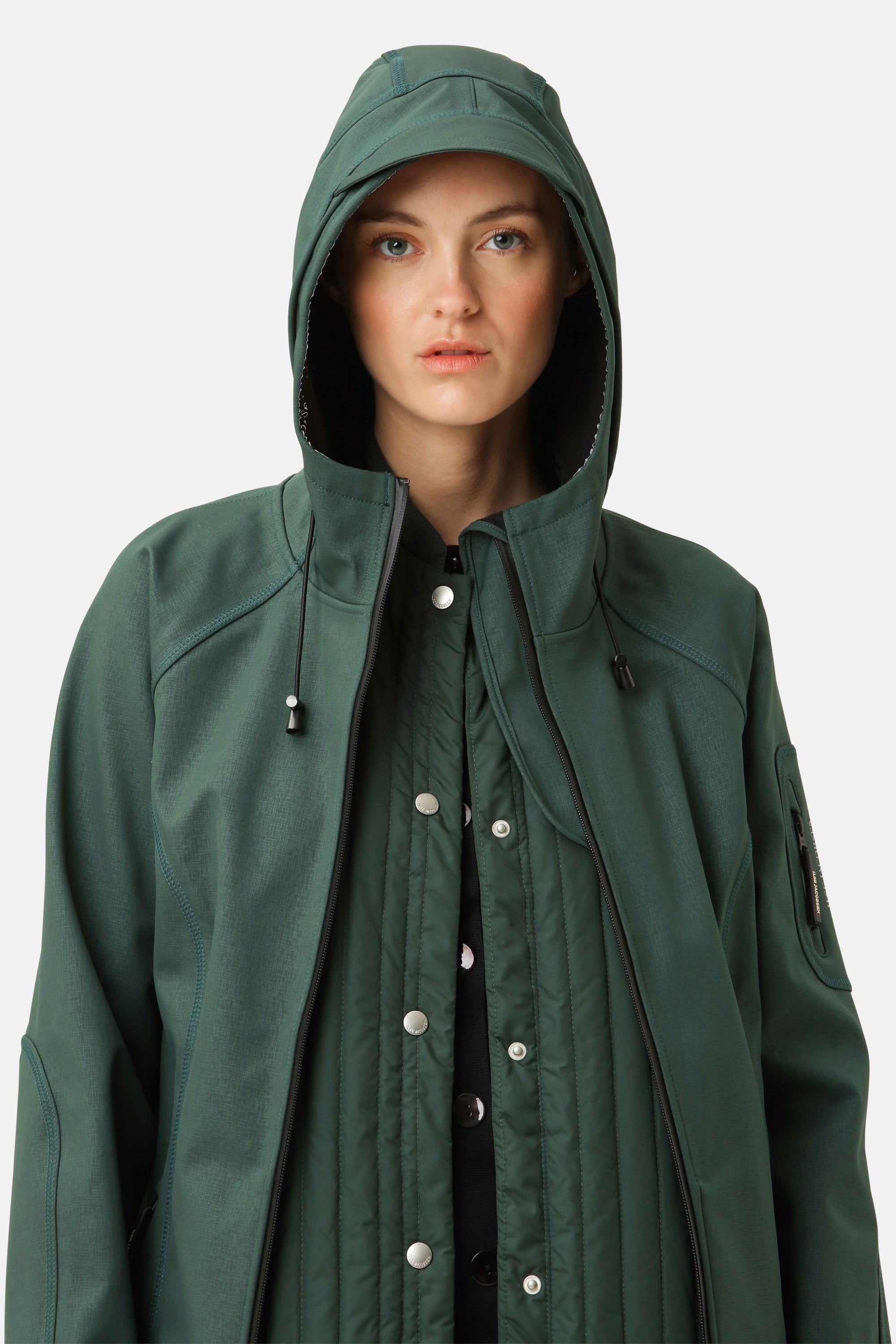 Ilse Jacobsen Hornbæk Rain Langer Regenmantel Raincoat 492 Beetle