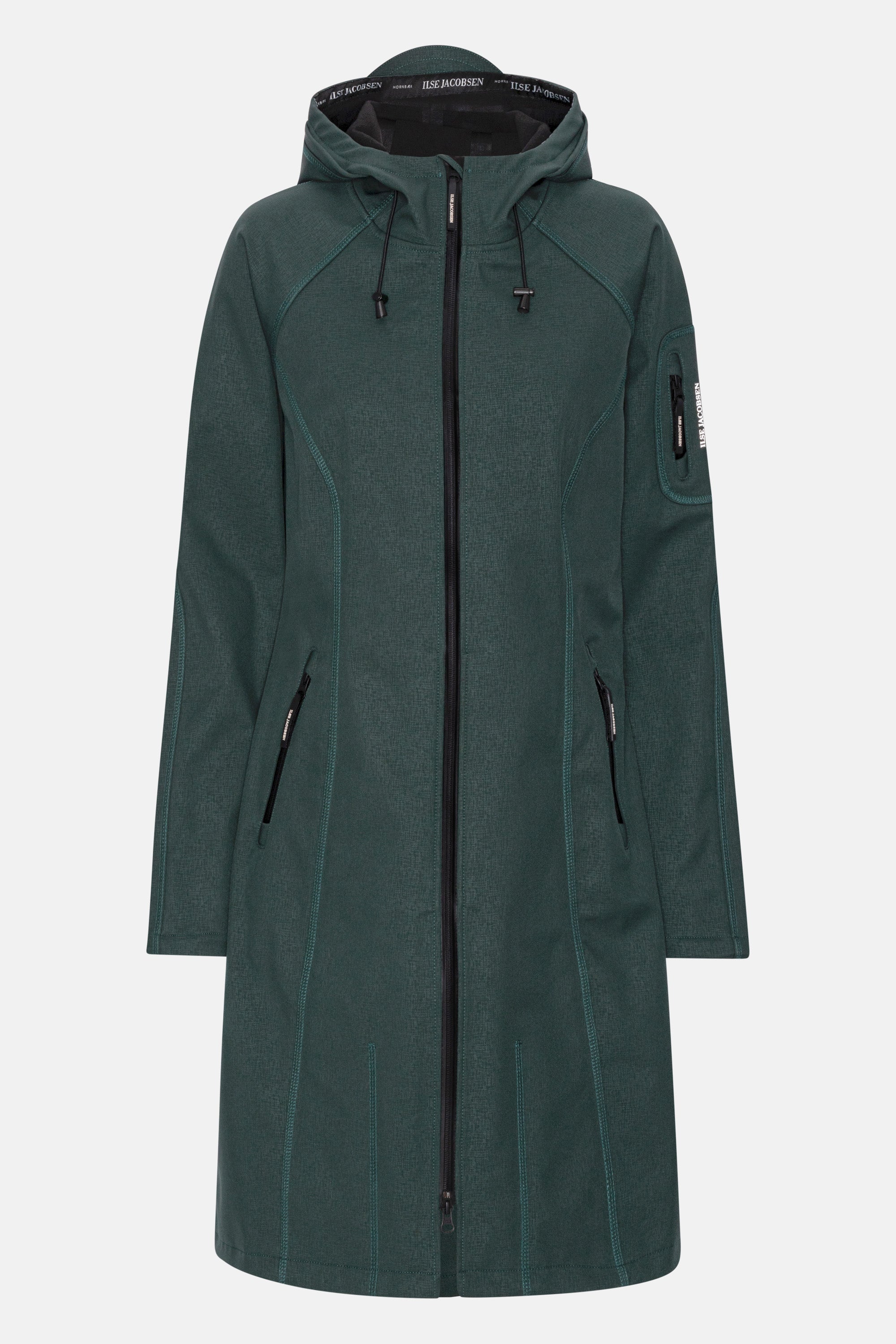 Ilse Jacobsen Hornbæk Rain Langer Regenmantel Raincoat 492 Beetle