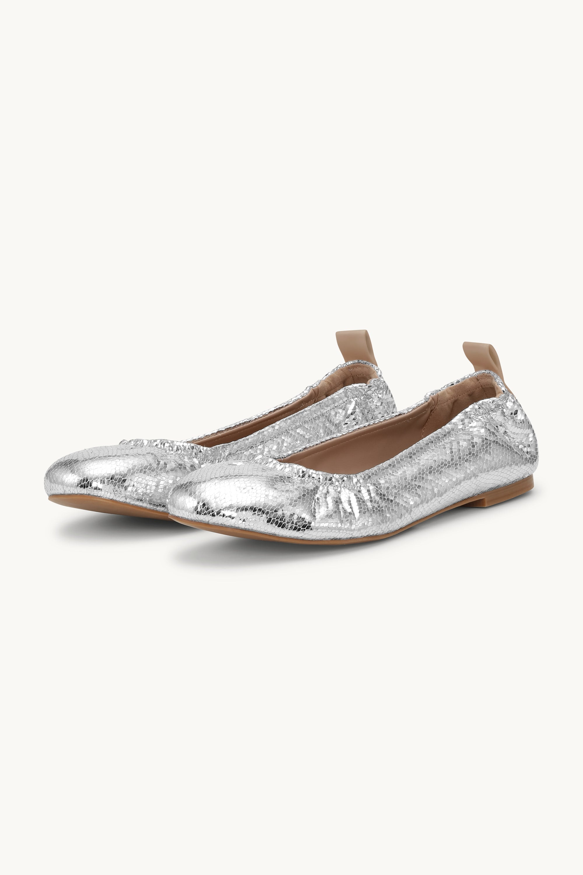 Ballarina Metallic - Silver Taupe