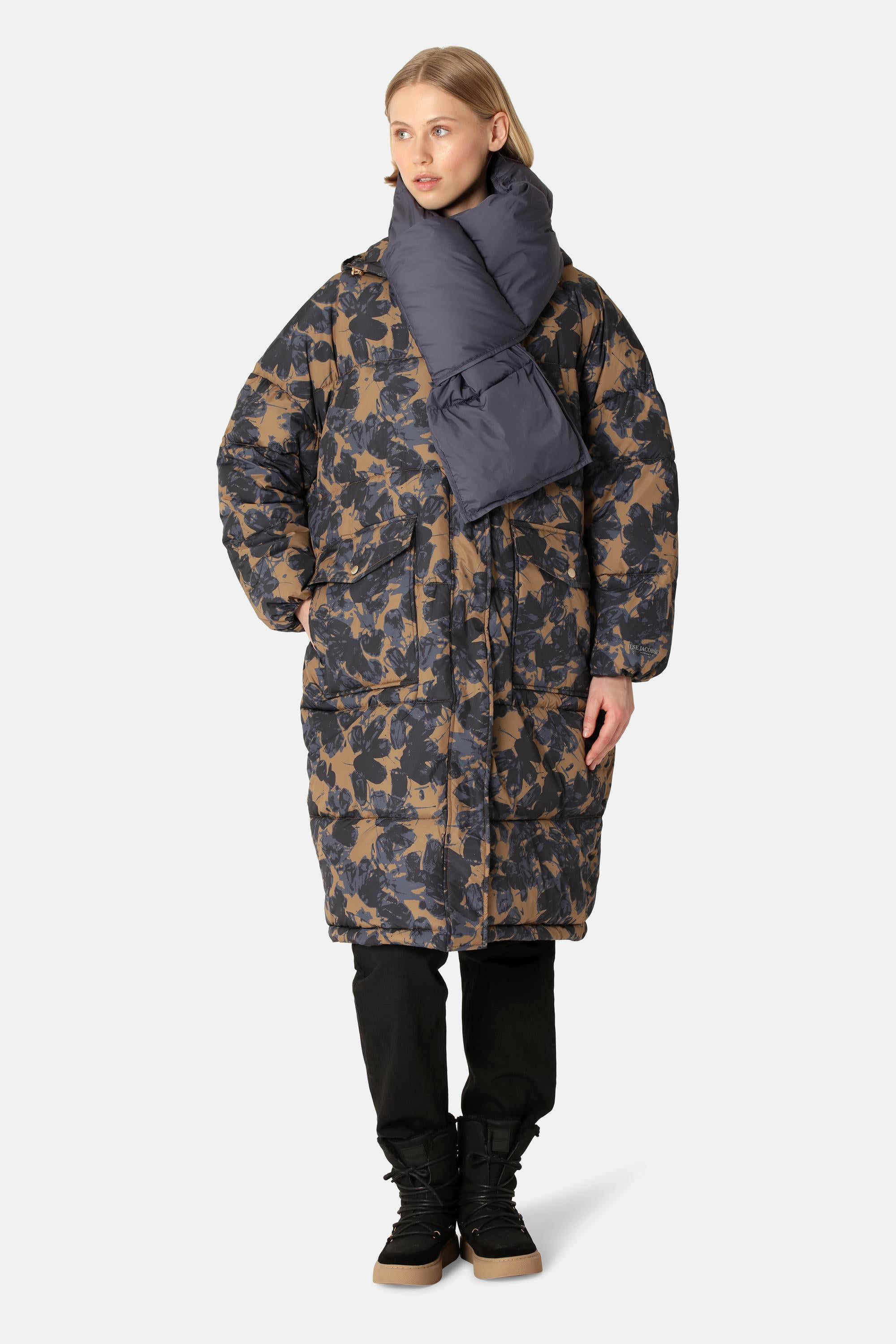 Padded Scarf - Ombre Blue