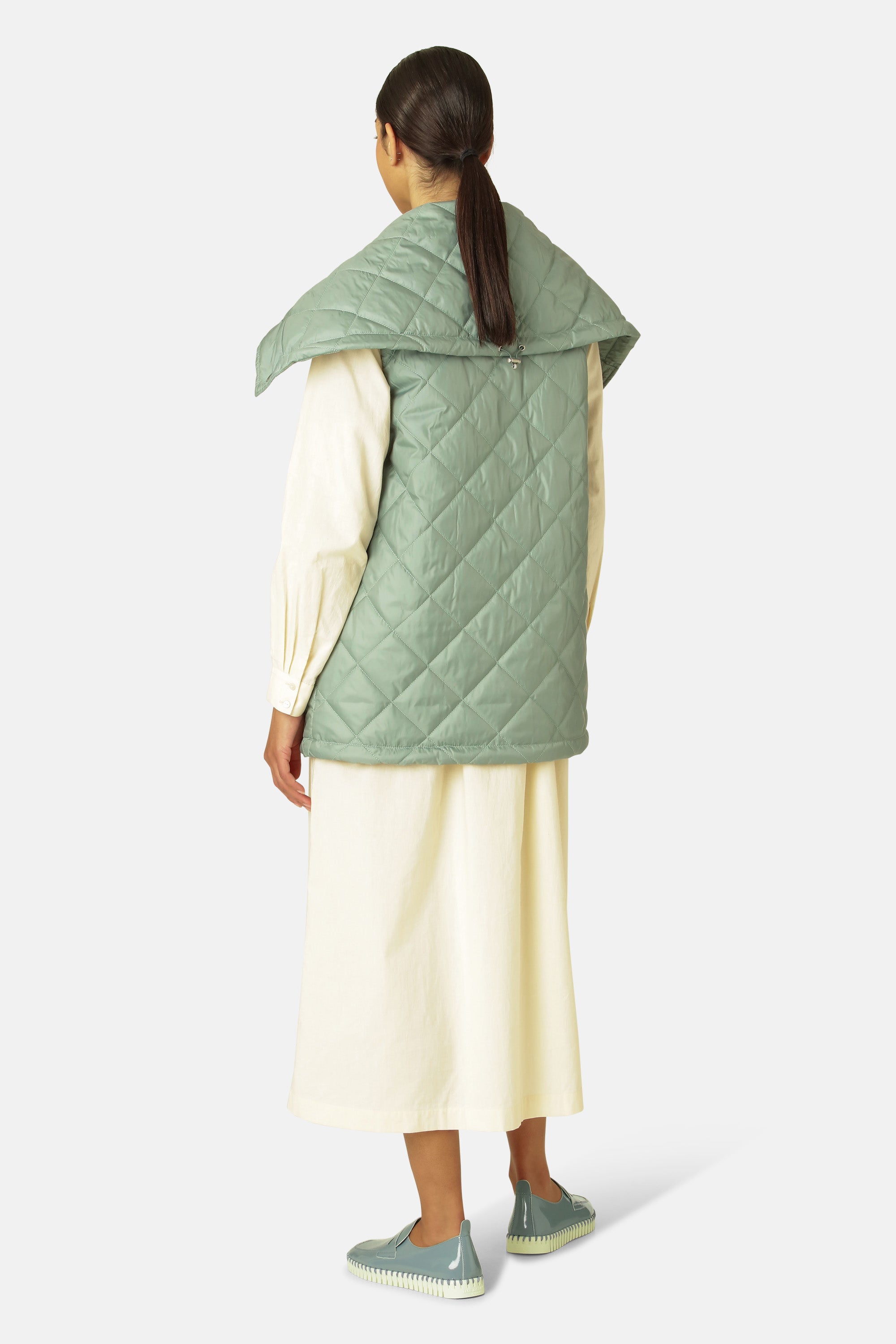 Ilse Jacobsen Hornbæk Outerwear Gepolsterte Weste Vest 451 Bleached