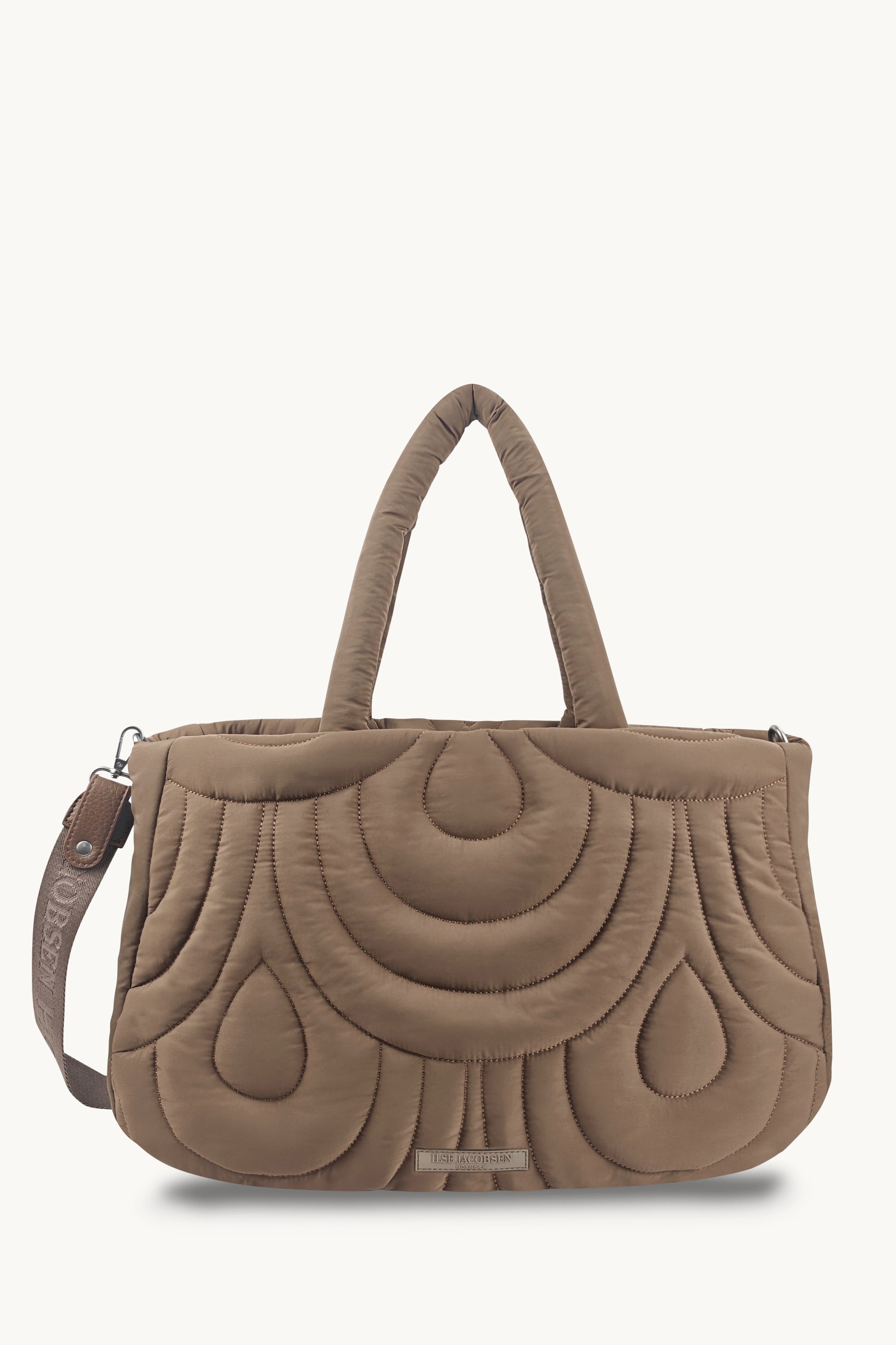 Gesteppte Tasche - Sepia Tint