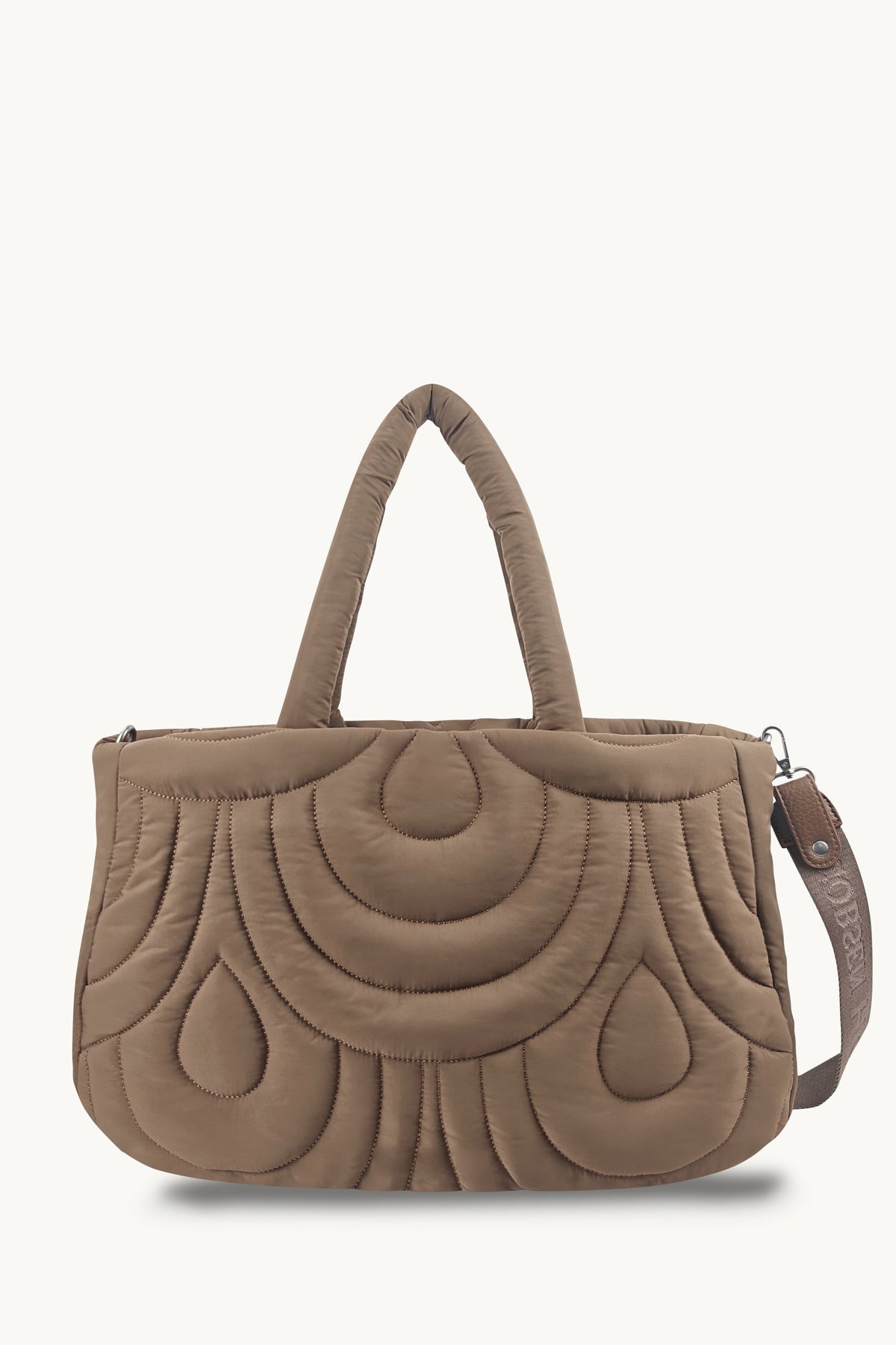 Gesteppte Tasche - Sepia Tint