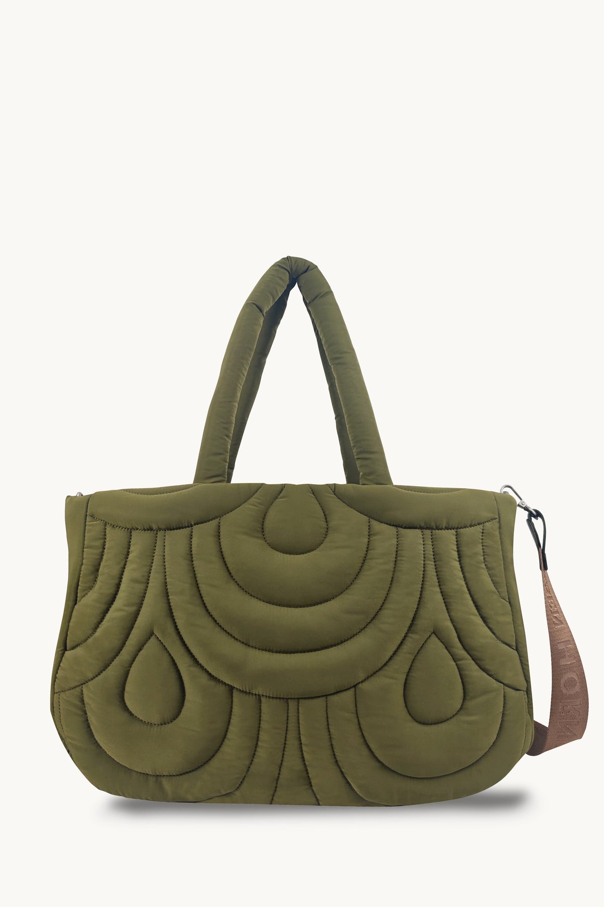 Gesteppte Tasche - Olive Night