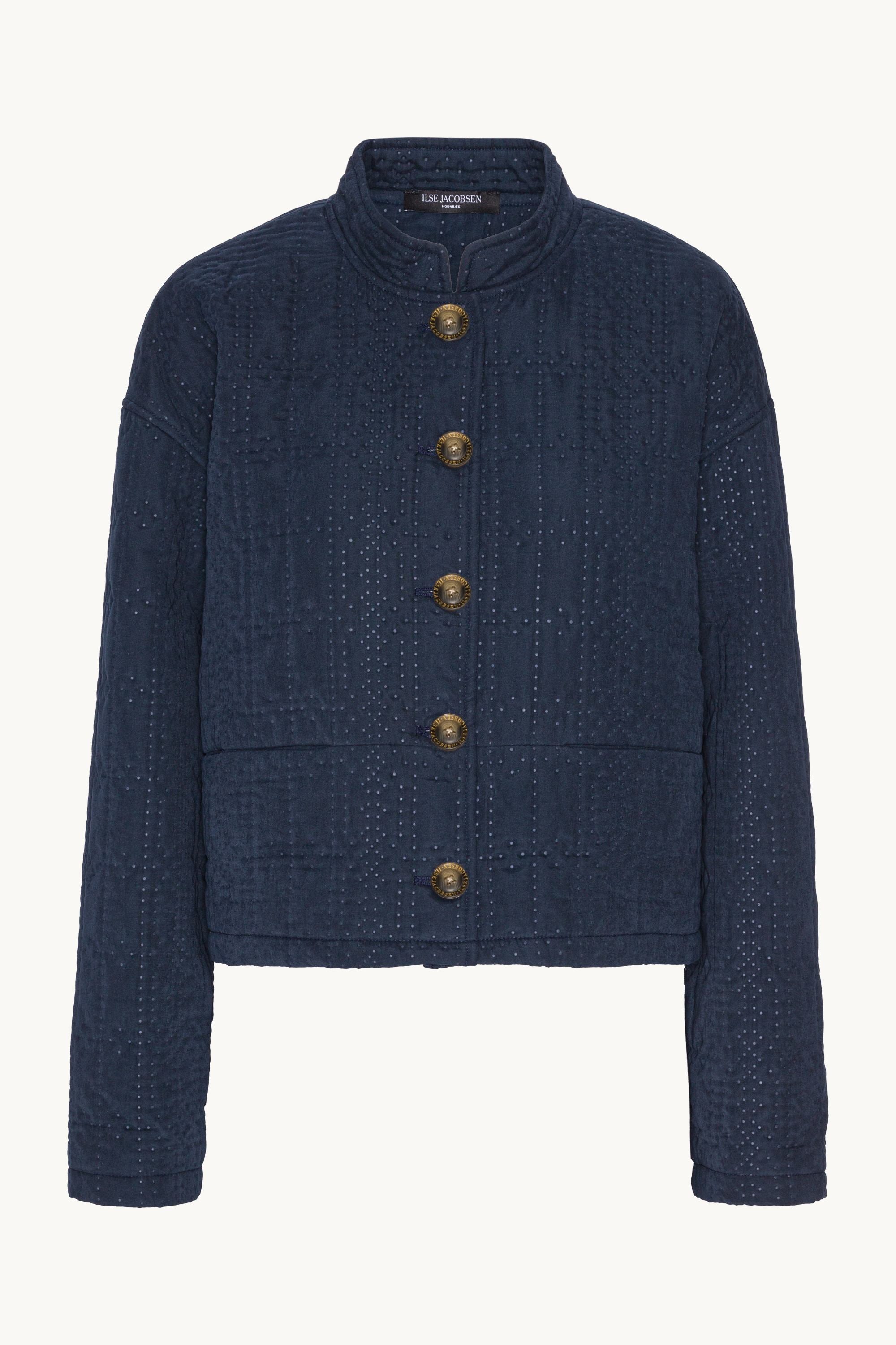 Kurze Steppjacke - Dark Indigo