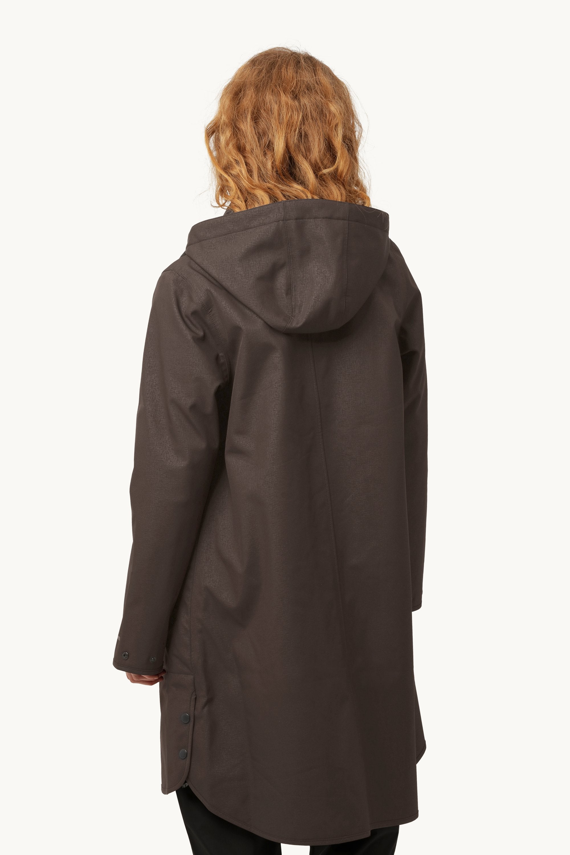 Softshell Regenmantel A-Linie - Black