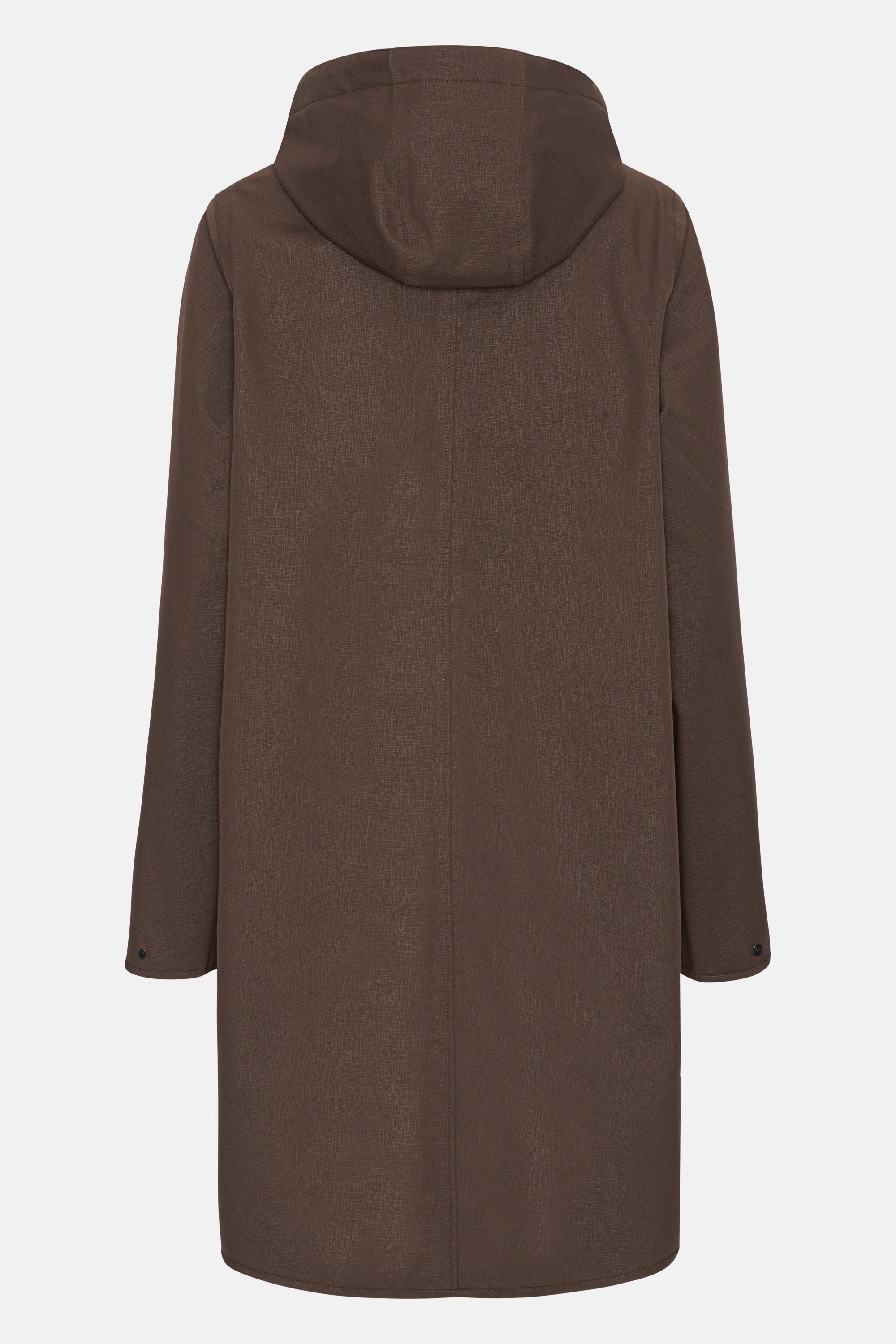 Softshell Regenmantel A-Linie - Chocolate Brown