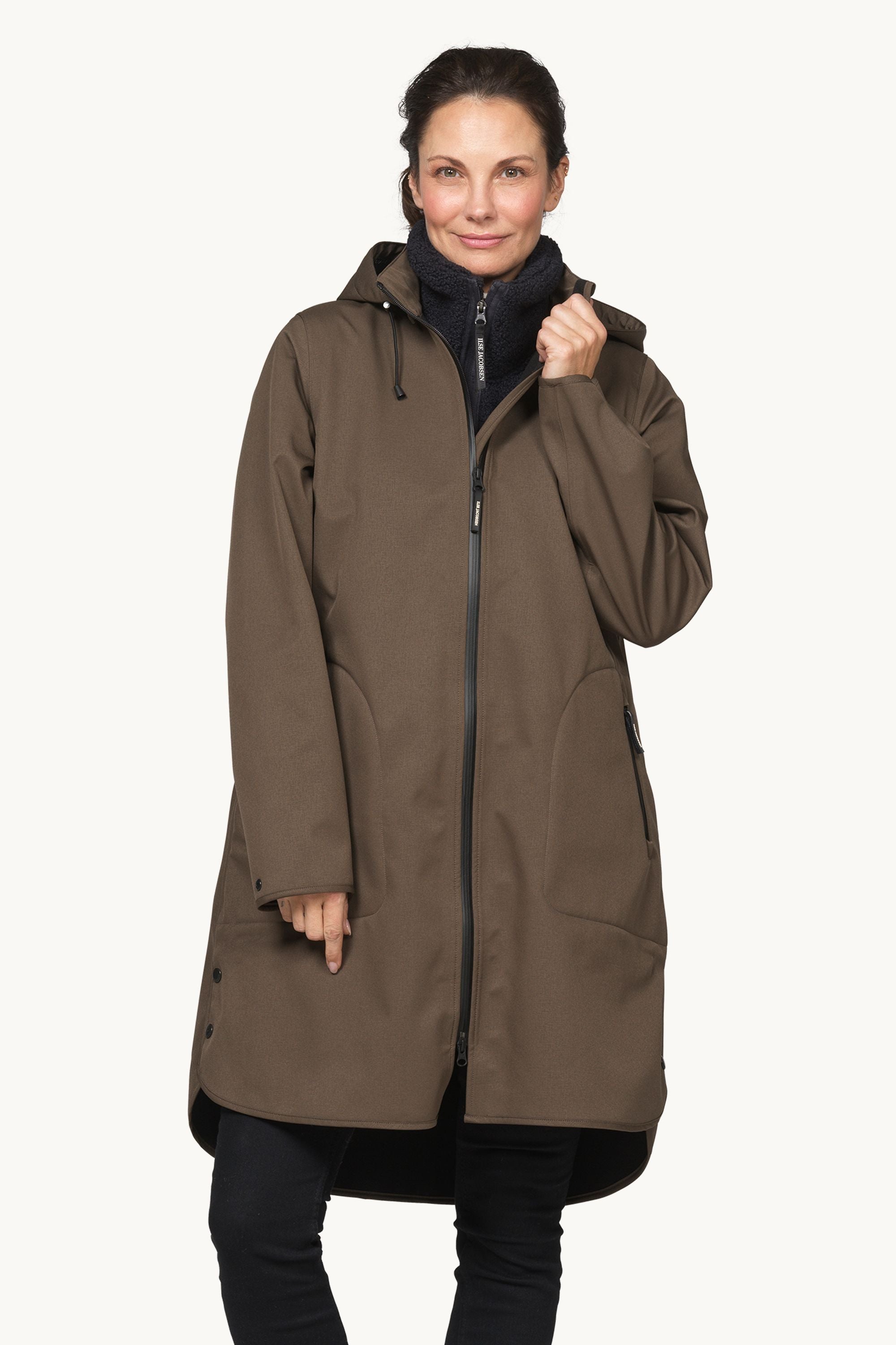 Softshell Regenmantel A-Linie - Wren