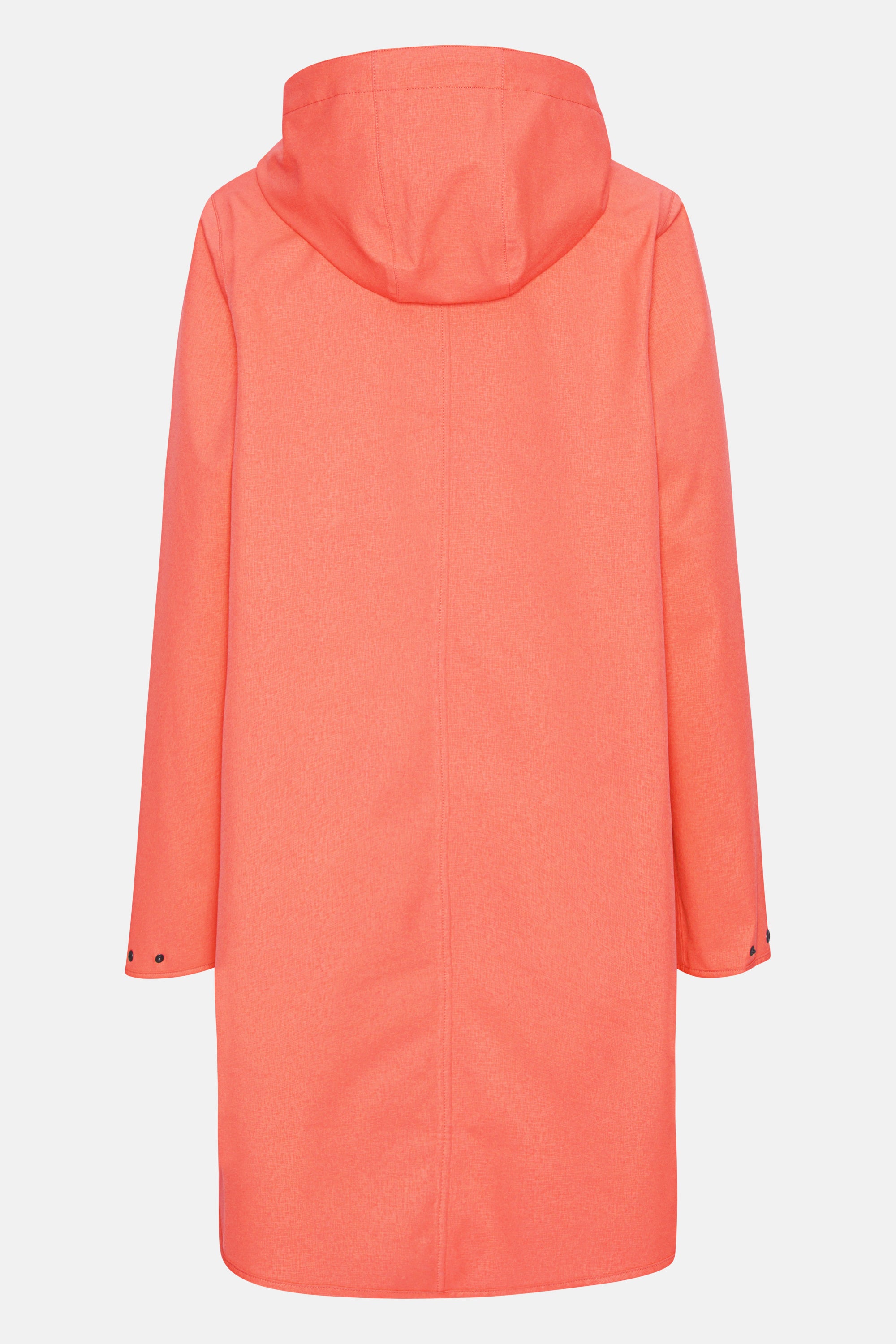 Softshell Regenmantel A-Linie - Spiced Coral