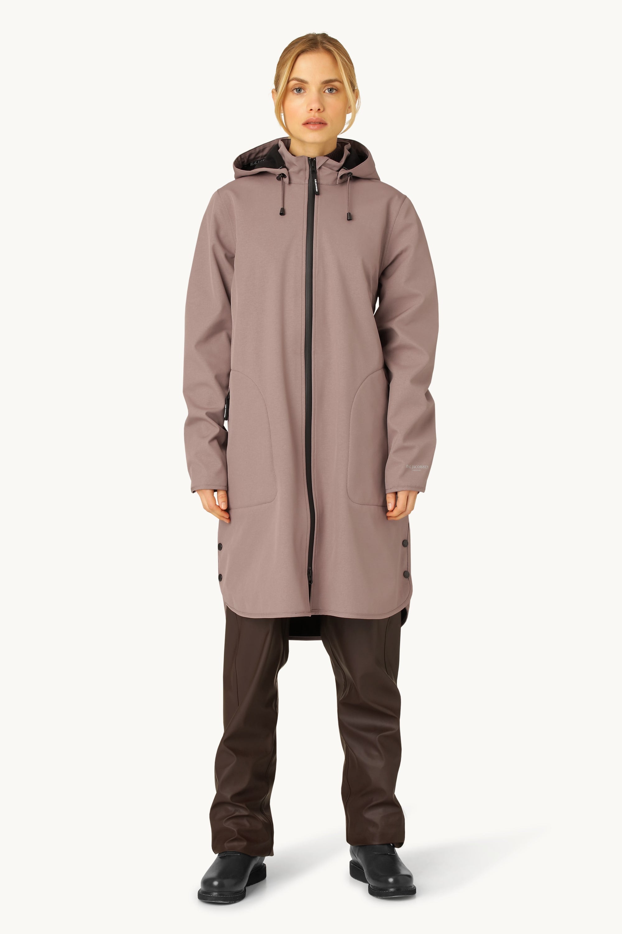 Softshell-Regenjacke A-Linie - Old Lavender