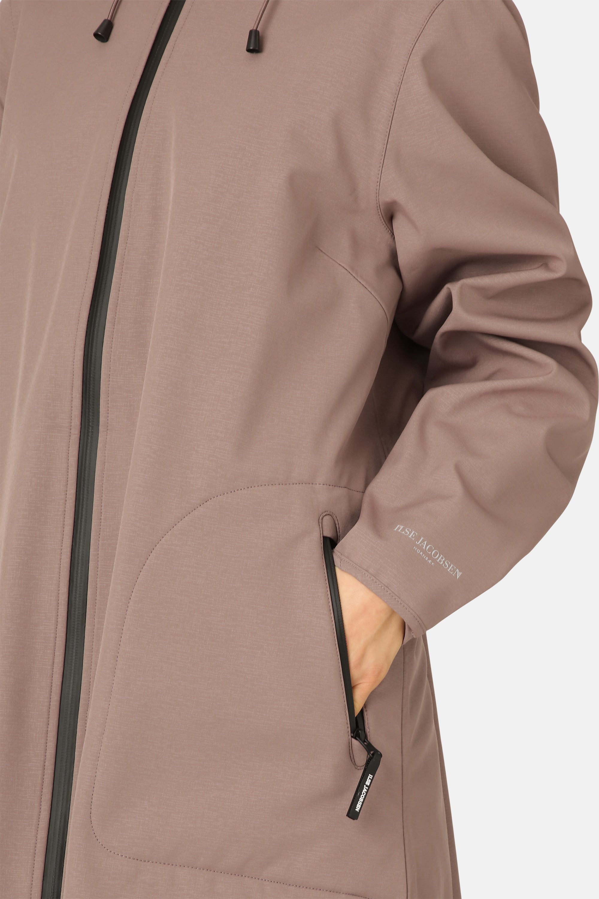 Softshell Regenmantel A-Linie - Old Lavender