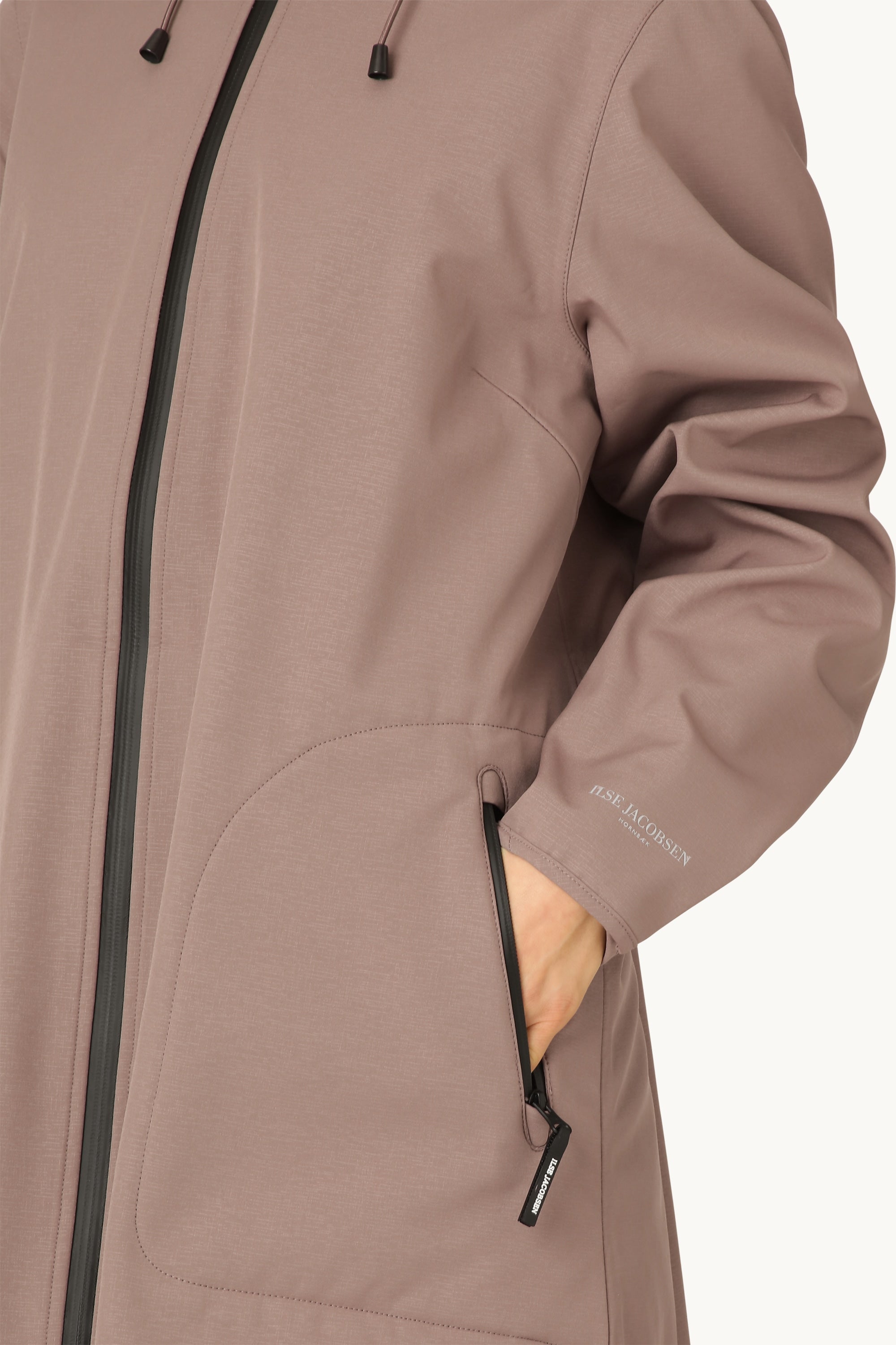 Softshell-Regenjacke A-Linie - Old Lavender