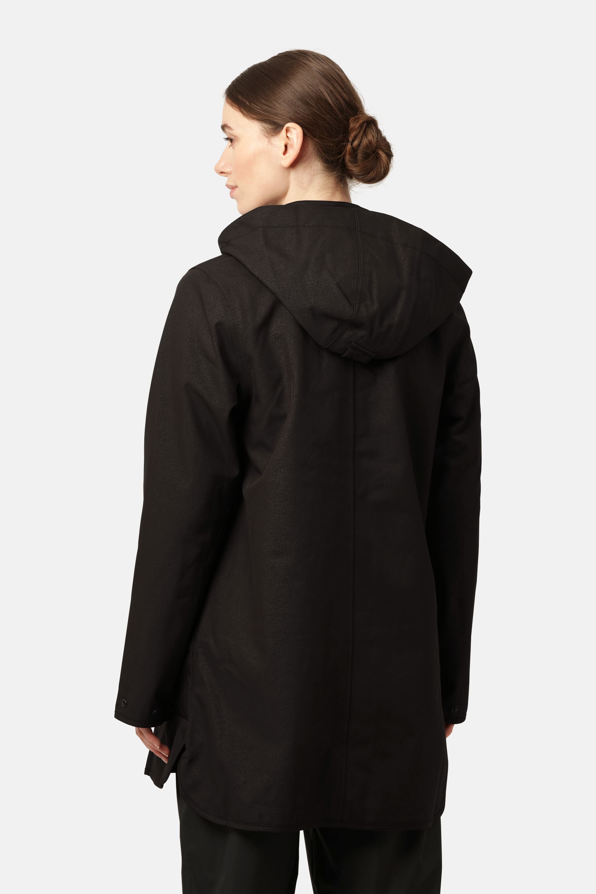 Softshell Regenmantel A-Linie - Black