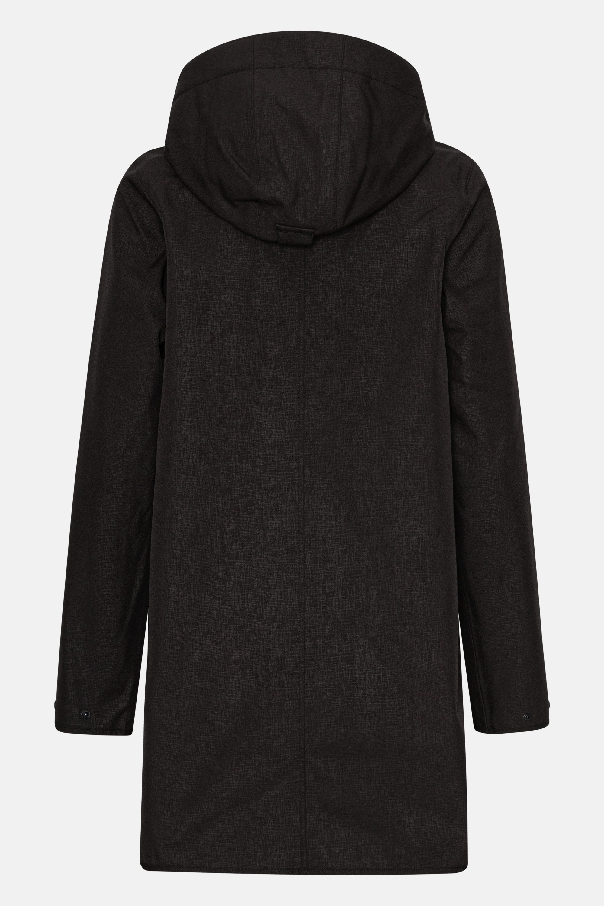 Softshell Regenmantel A-Linie - Black