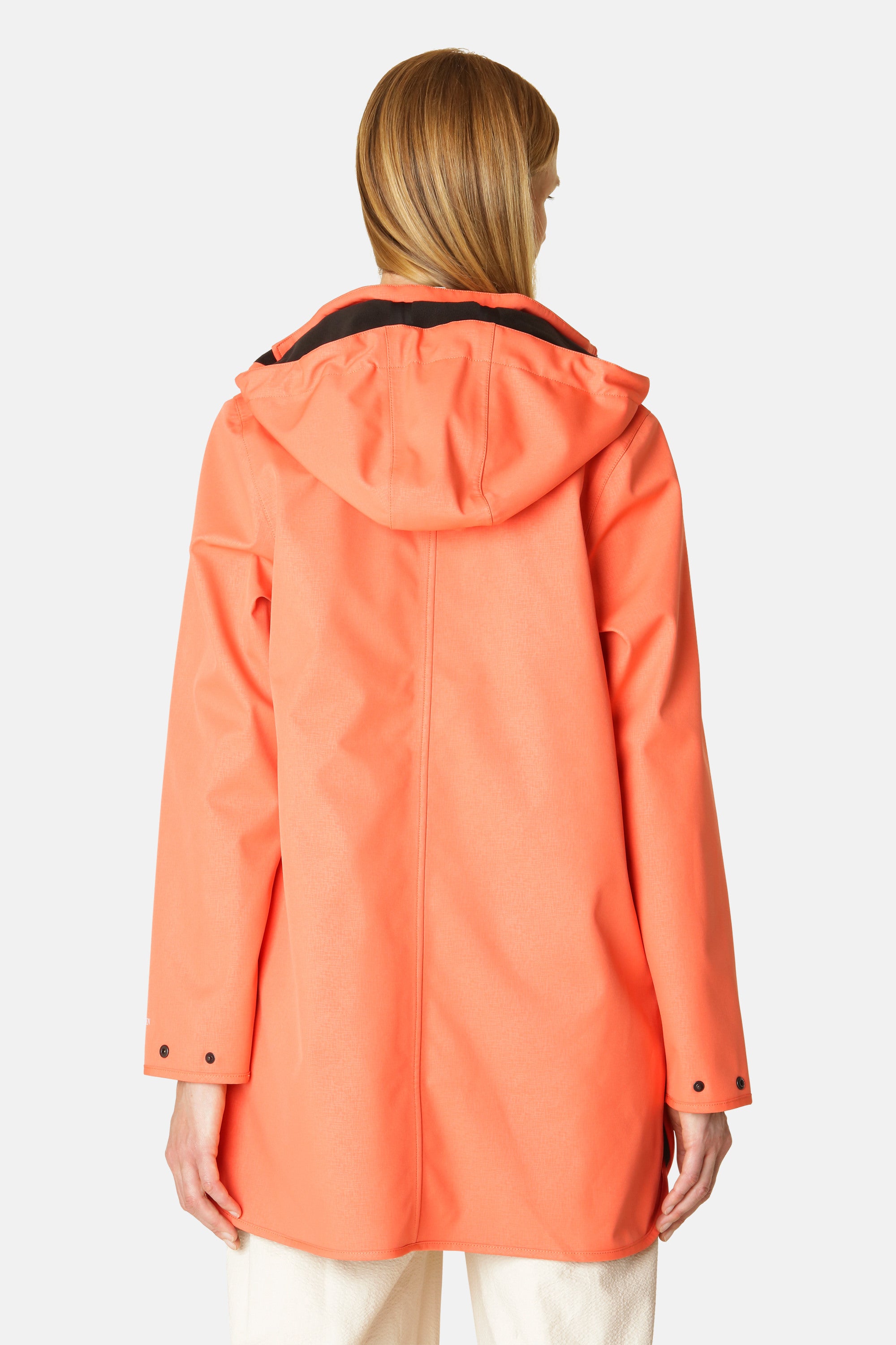 Softshell Regenmantel A-Linie - Hot Orange