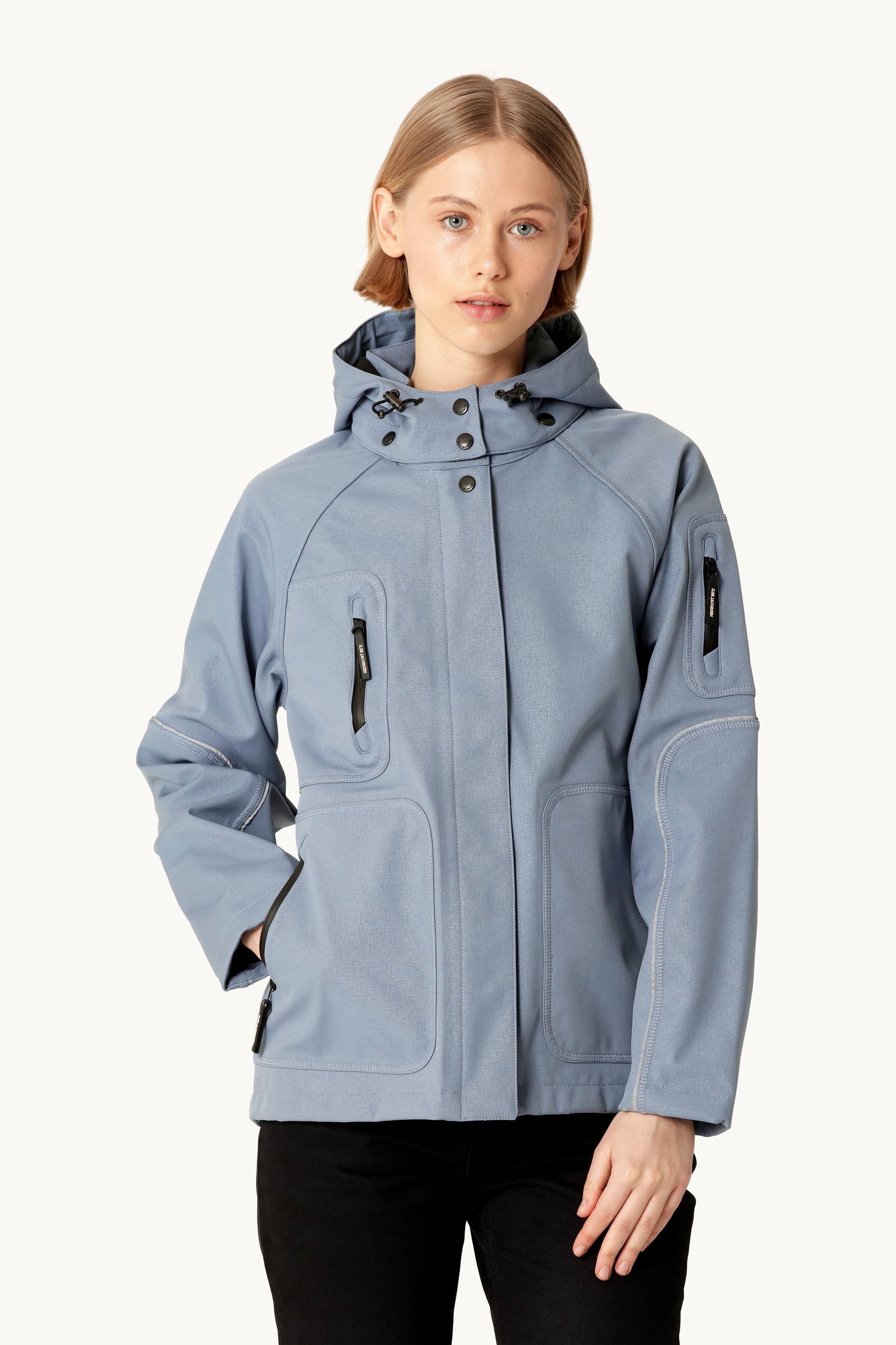 Rain Jacket - Winter Ocean