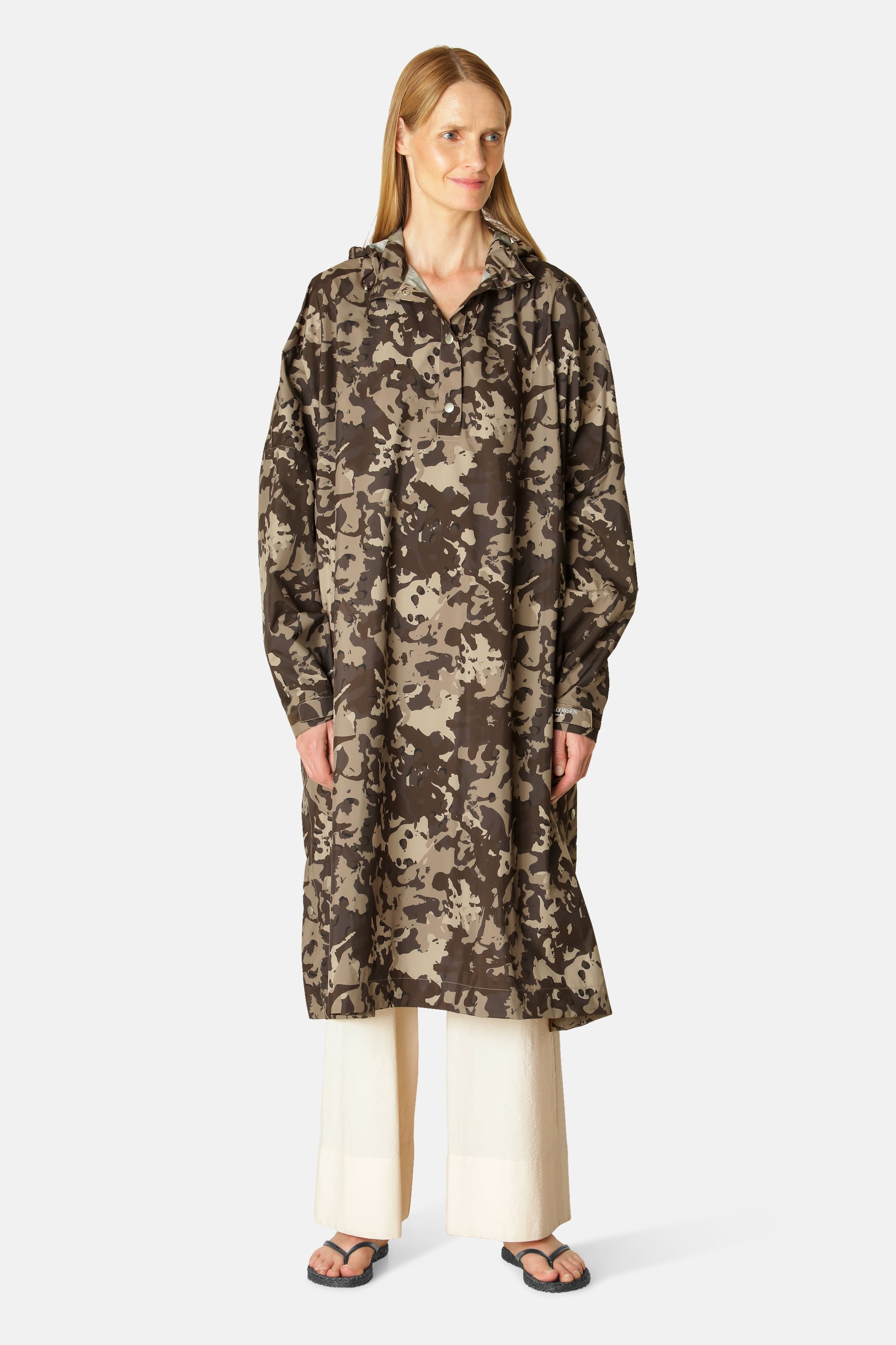 Regenponcho - Brown Camo