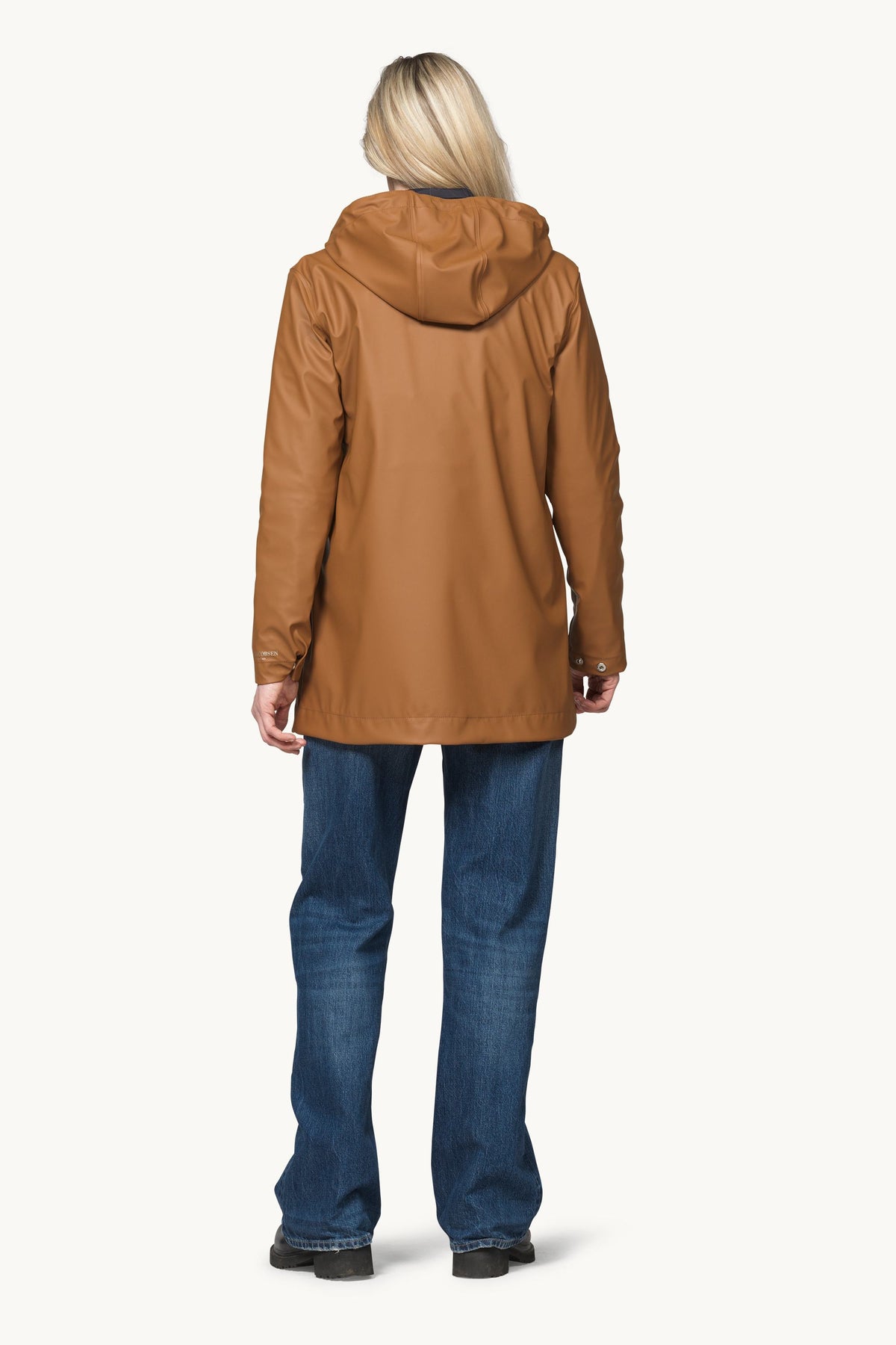 Kurze Regenjacke - Toffee