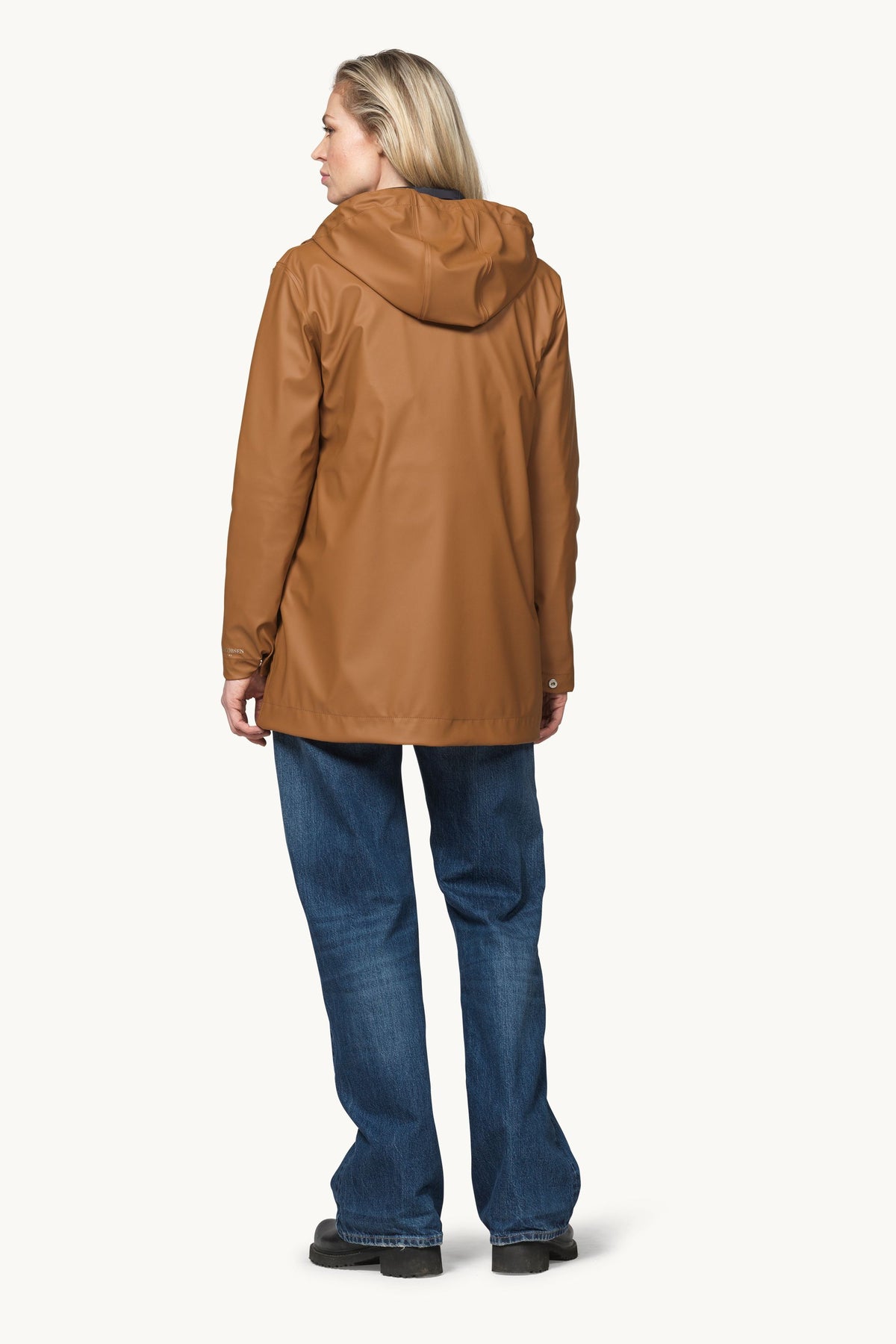 Kurze Regenjacke - Toffee