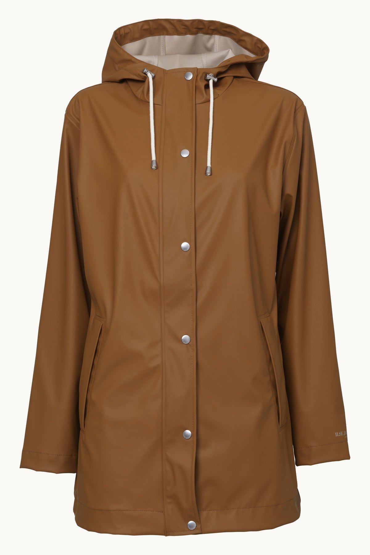 Kurze Regenjacke - Toffee