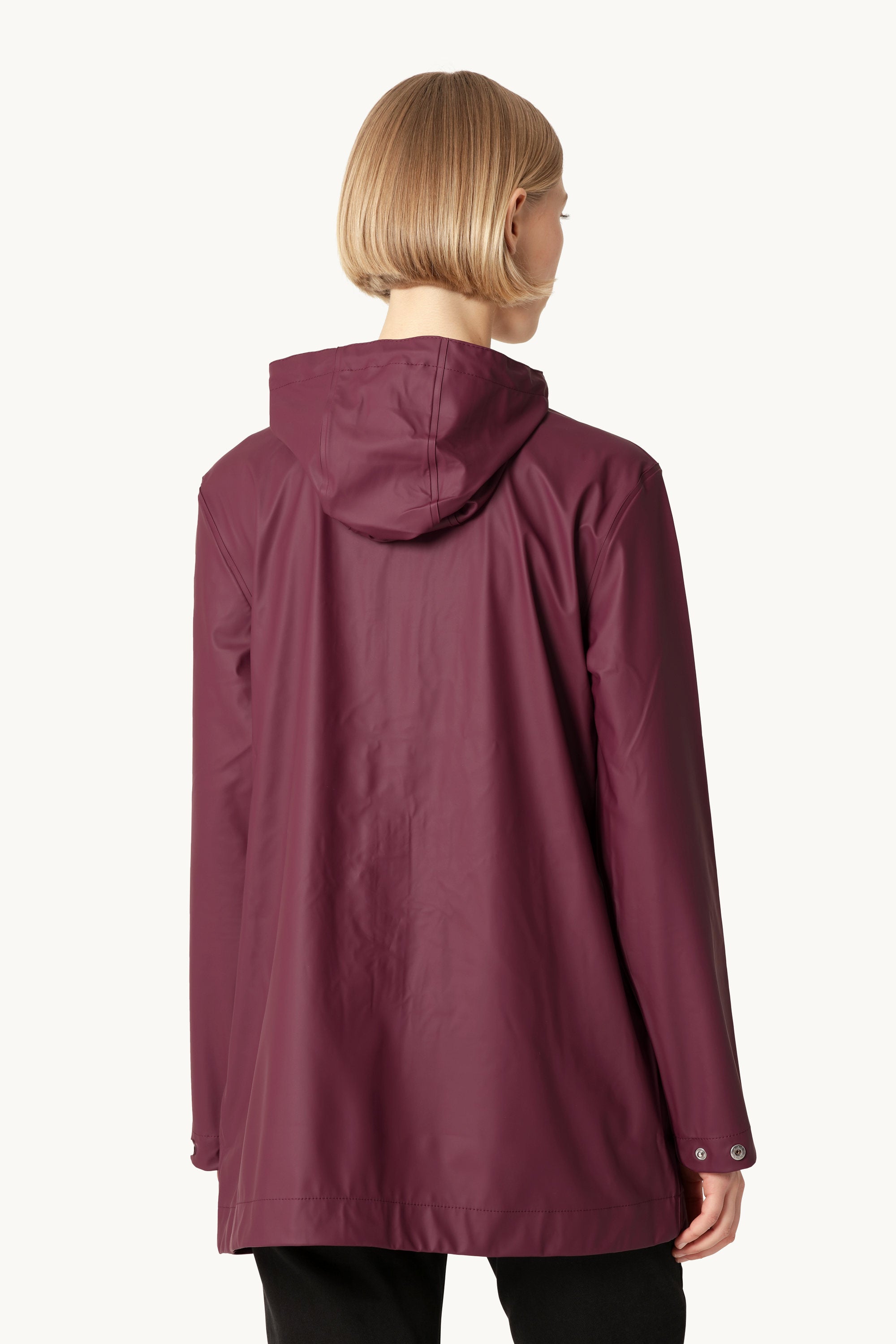 Leichter Regenmantel - Maroon Banner